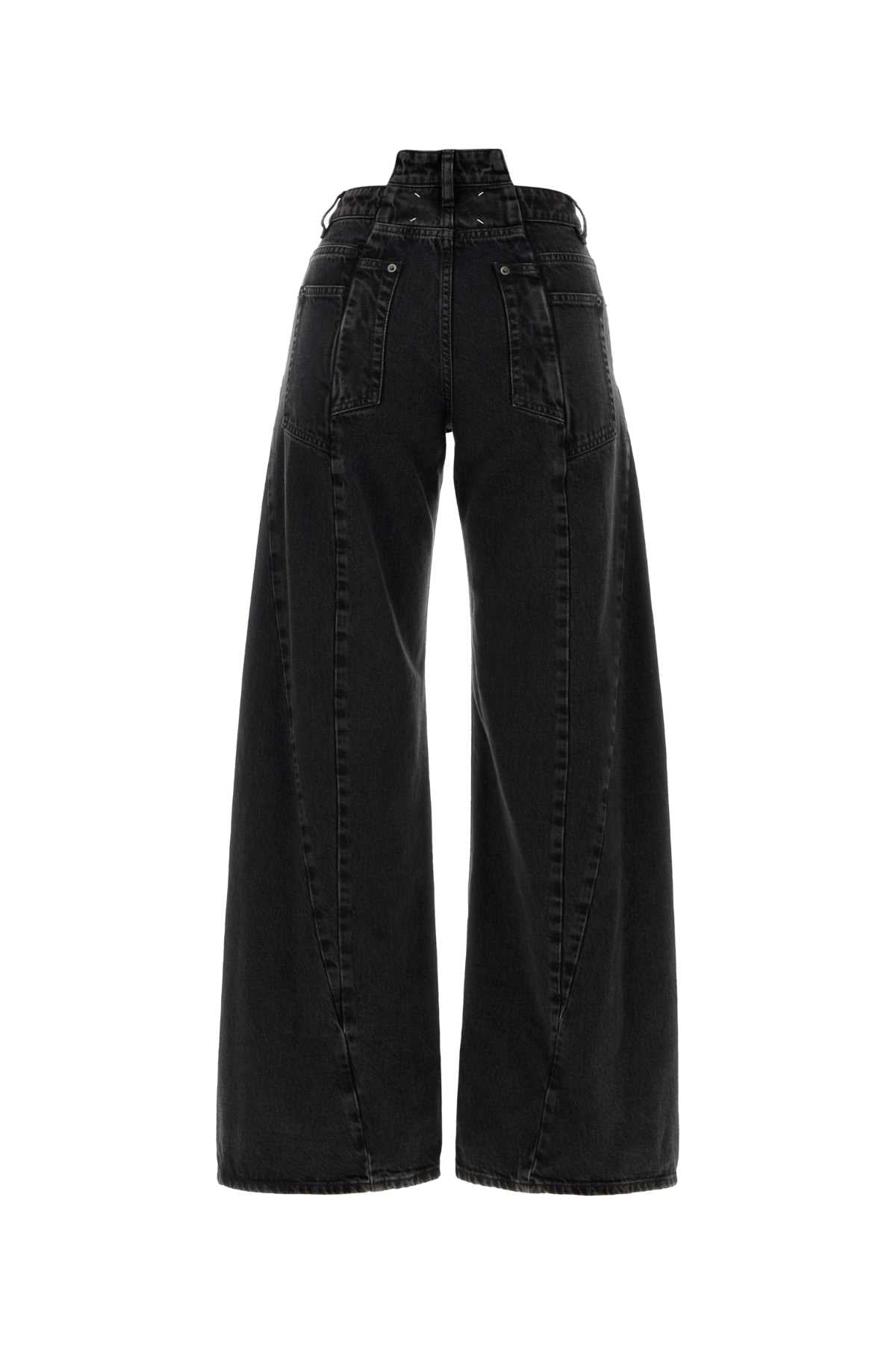 MAISON MARGIELA Wide Leg High Waist Jeans 40 IT