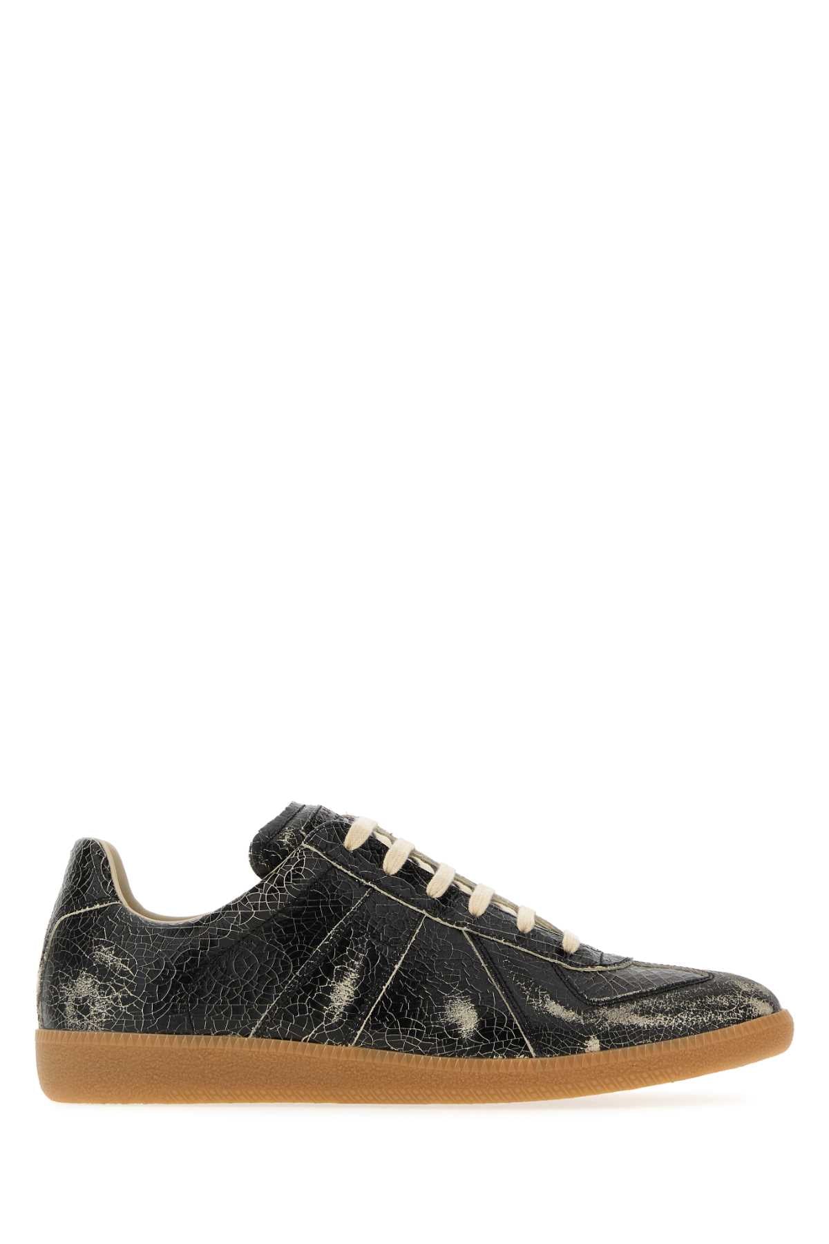 MAISON MARGIELA Men's Leather Replica Sneakers