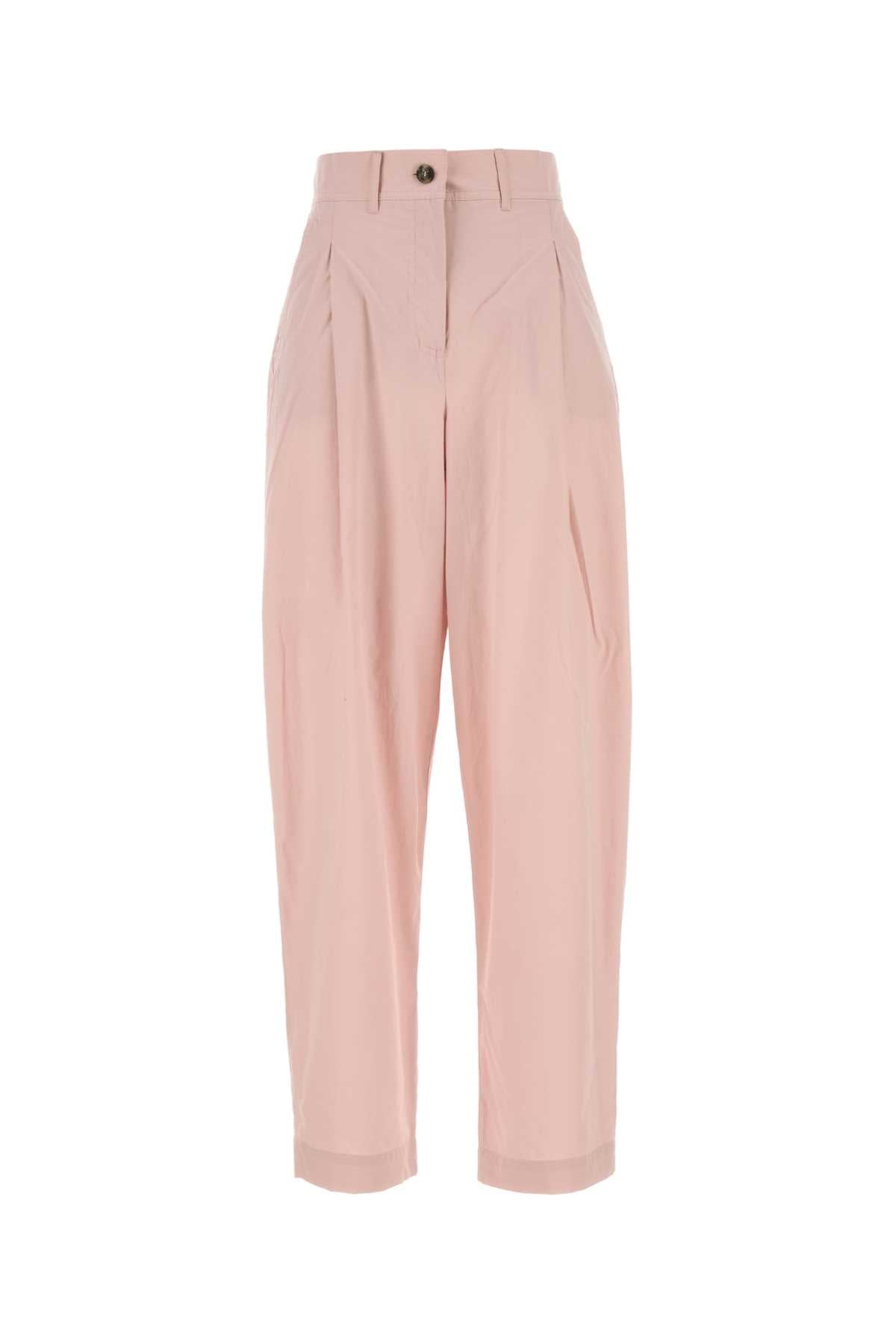 WEEKEND Pink Cotton Arturi Pants for Women