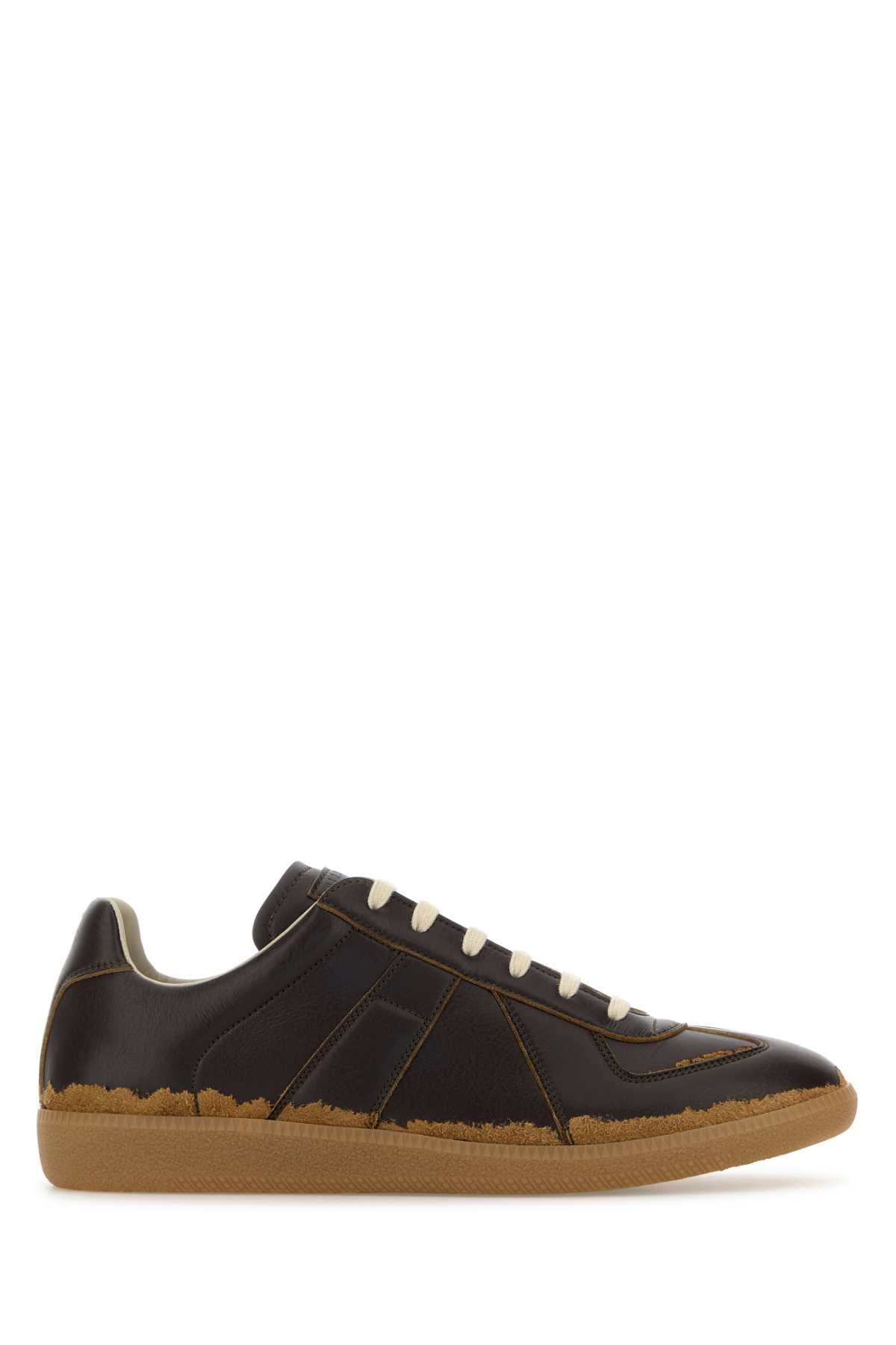 MAISON MARGIELA Leather Replica Sneakers for Men