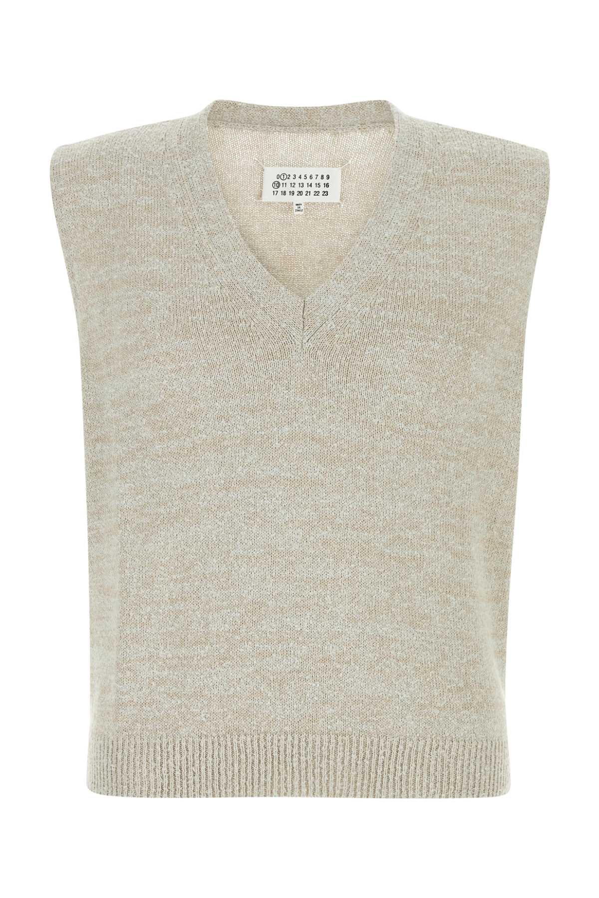 MAISON MARGIELA Modern Cotton Blend Vest for Men