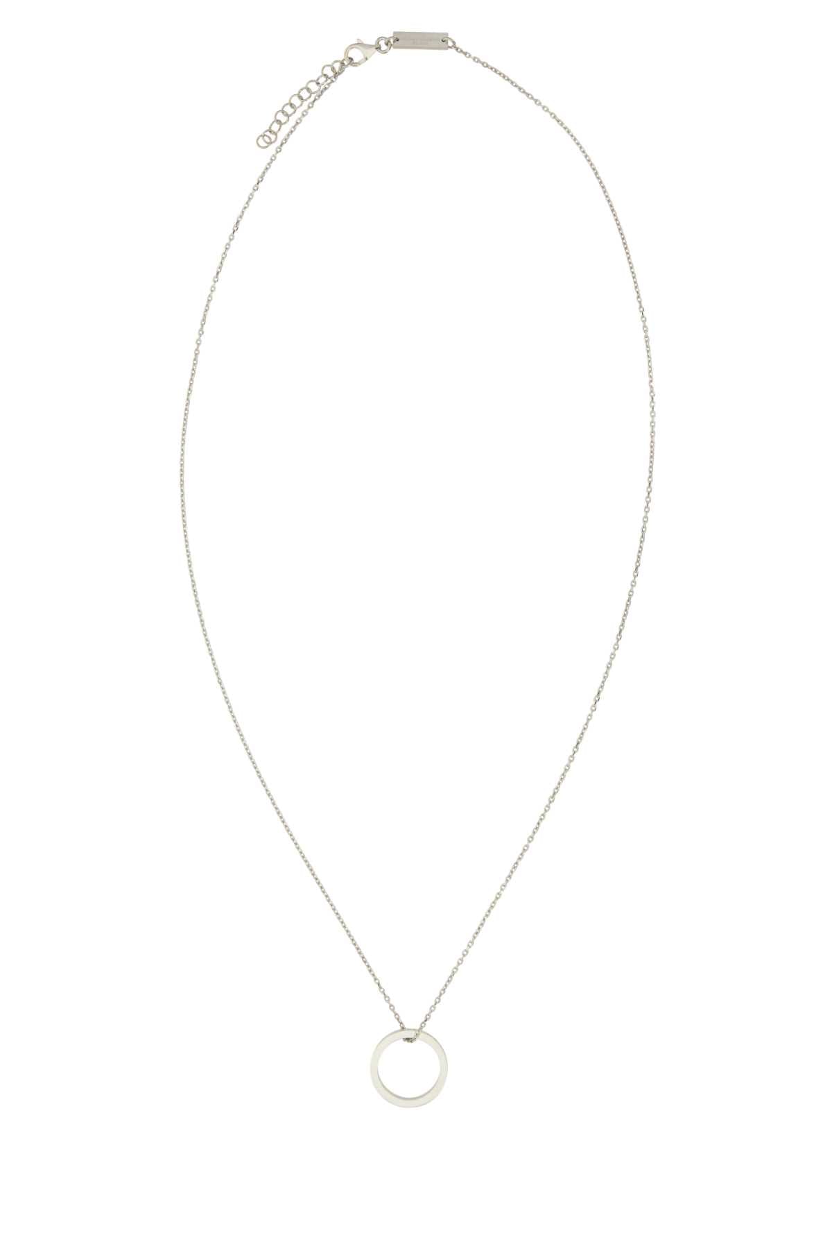MAISON MARGIELA Elegant 925 Silver Mini Necklace - Adjustable 60-64 cm