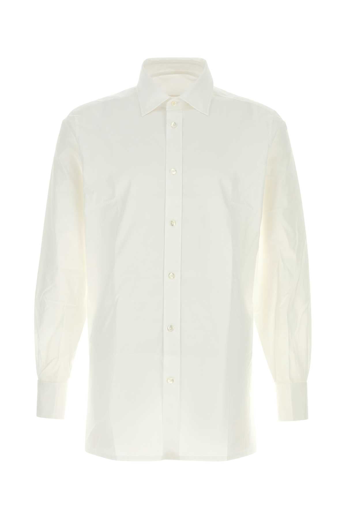 MAISON MARGIELA Poplin Shirt for Men - Classic Fit