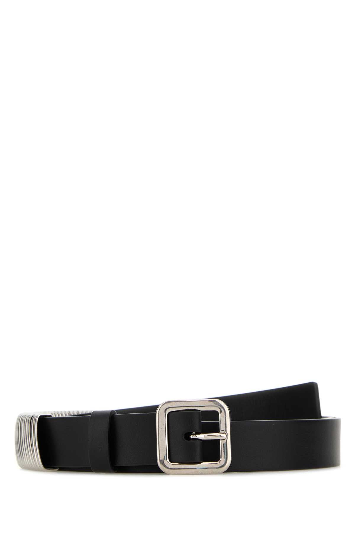 JIL SANDER Sophisticated Leather Belt - Height 2.5 cm
