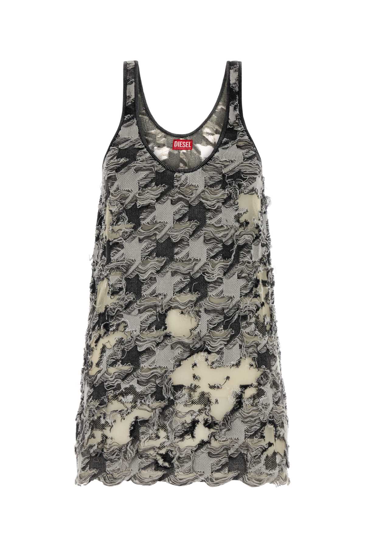 DIESEL Multicolor Cotton Blend Mini Dress for Women