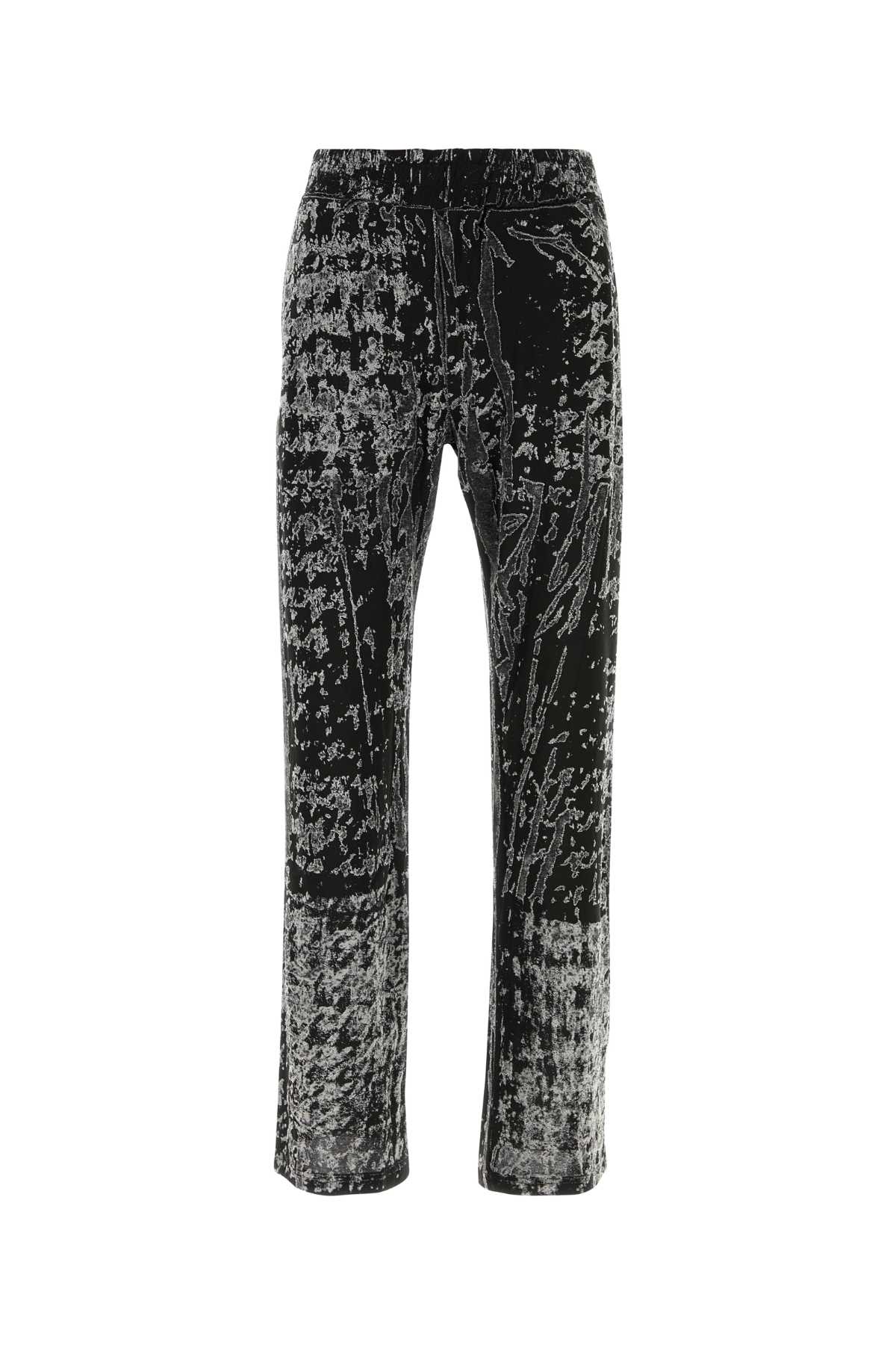 DIESEL Embroidered Polyester Joggers for Men - Size: Standard