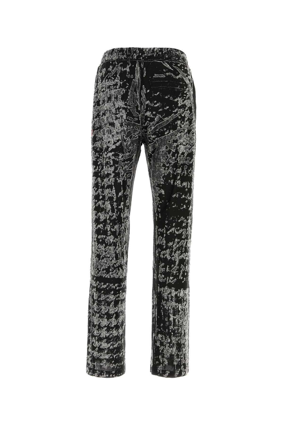 DIESEL Embroidered Polyester Joggers for Men - Size: Standard