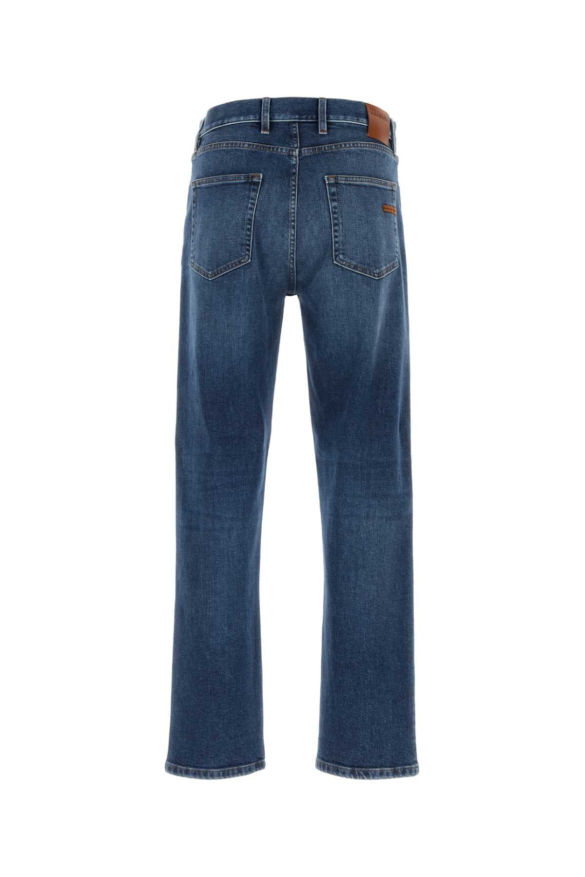 ZEGNA Men's Stretch Denim Jeans