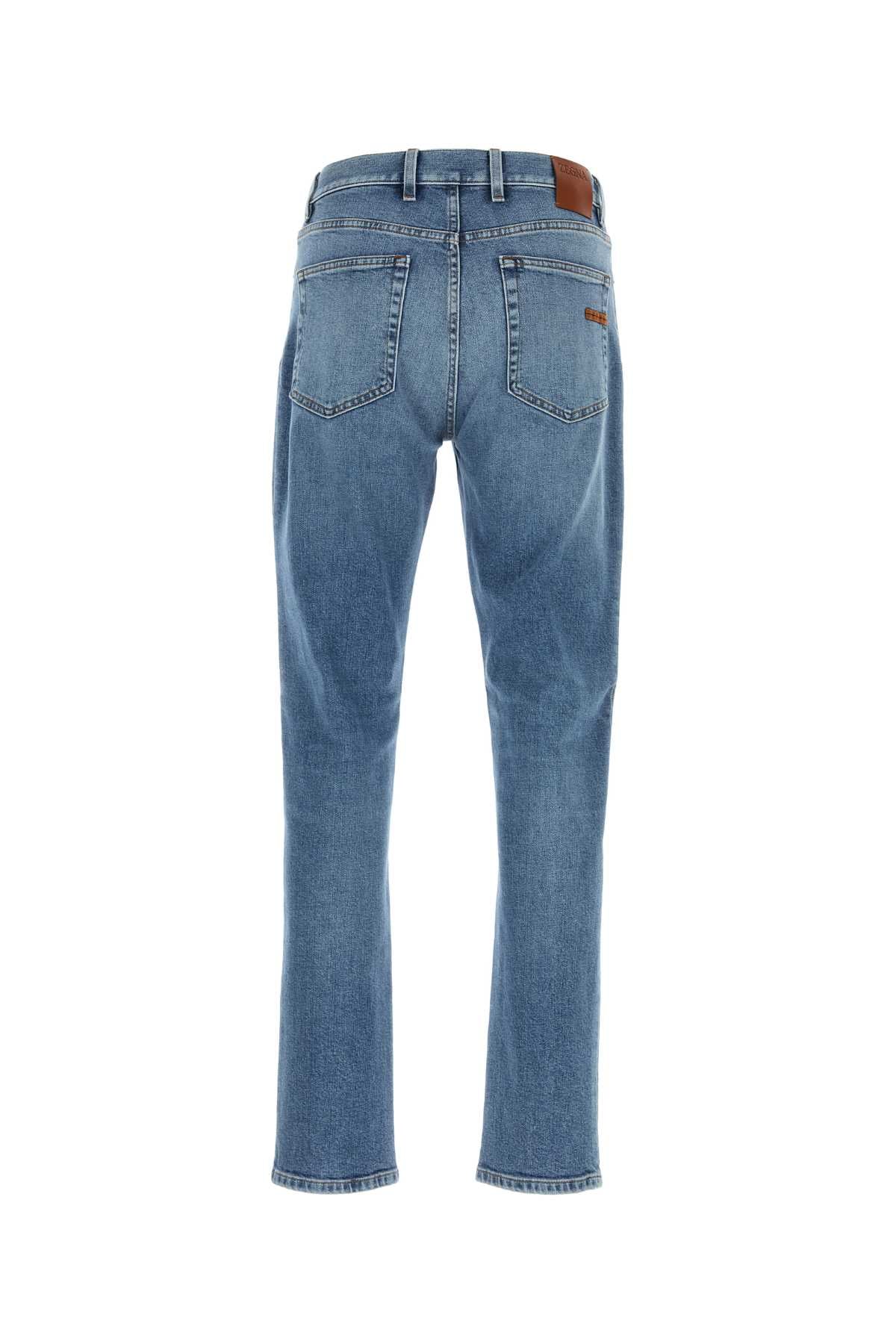ZEGNA Stretch Denim Jeans for Men