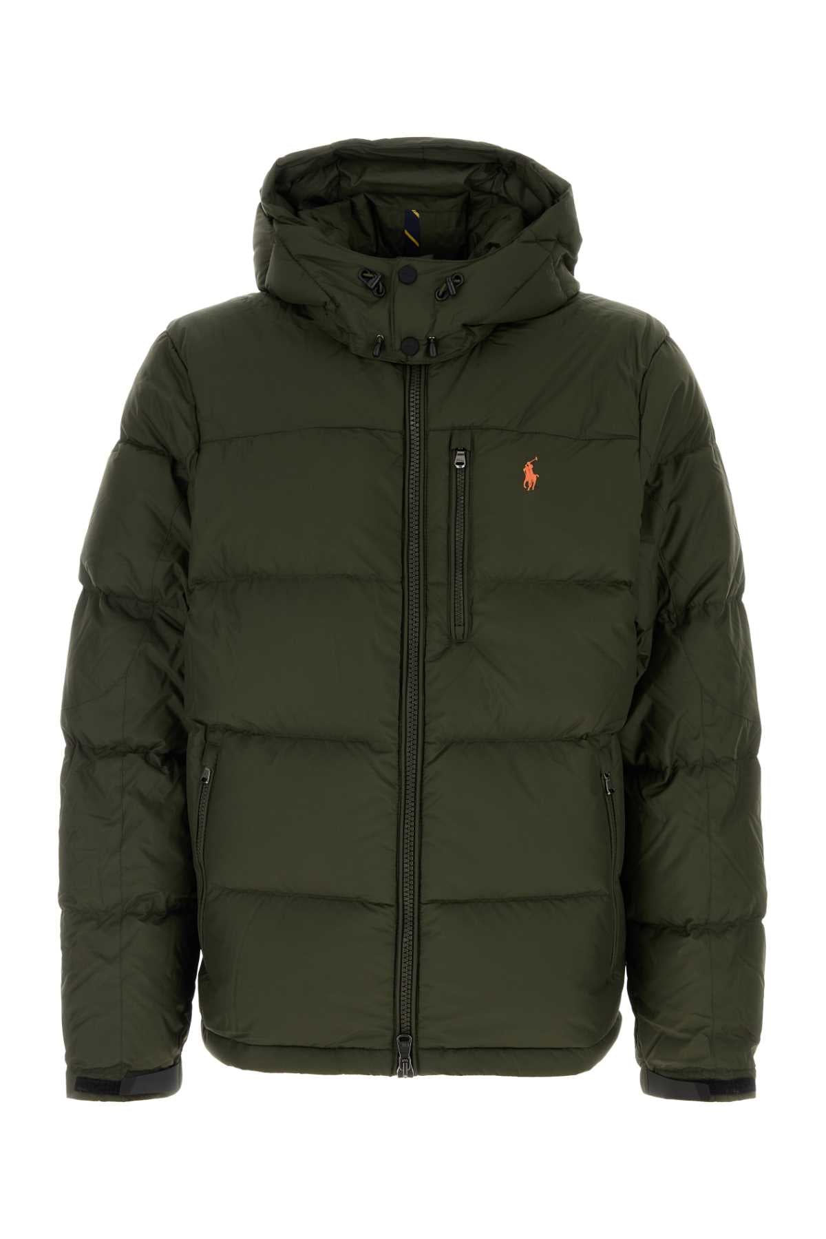 POLO RALPH LAUREN Men's Polyester Down Jacket - Army Green
