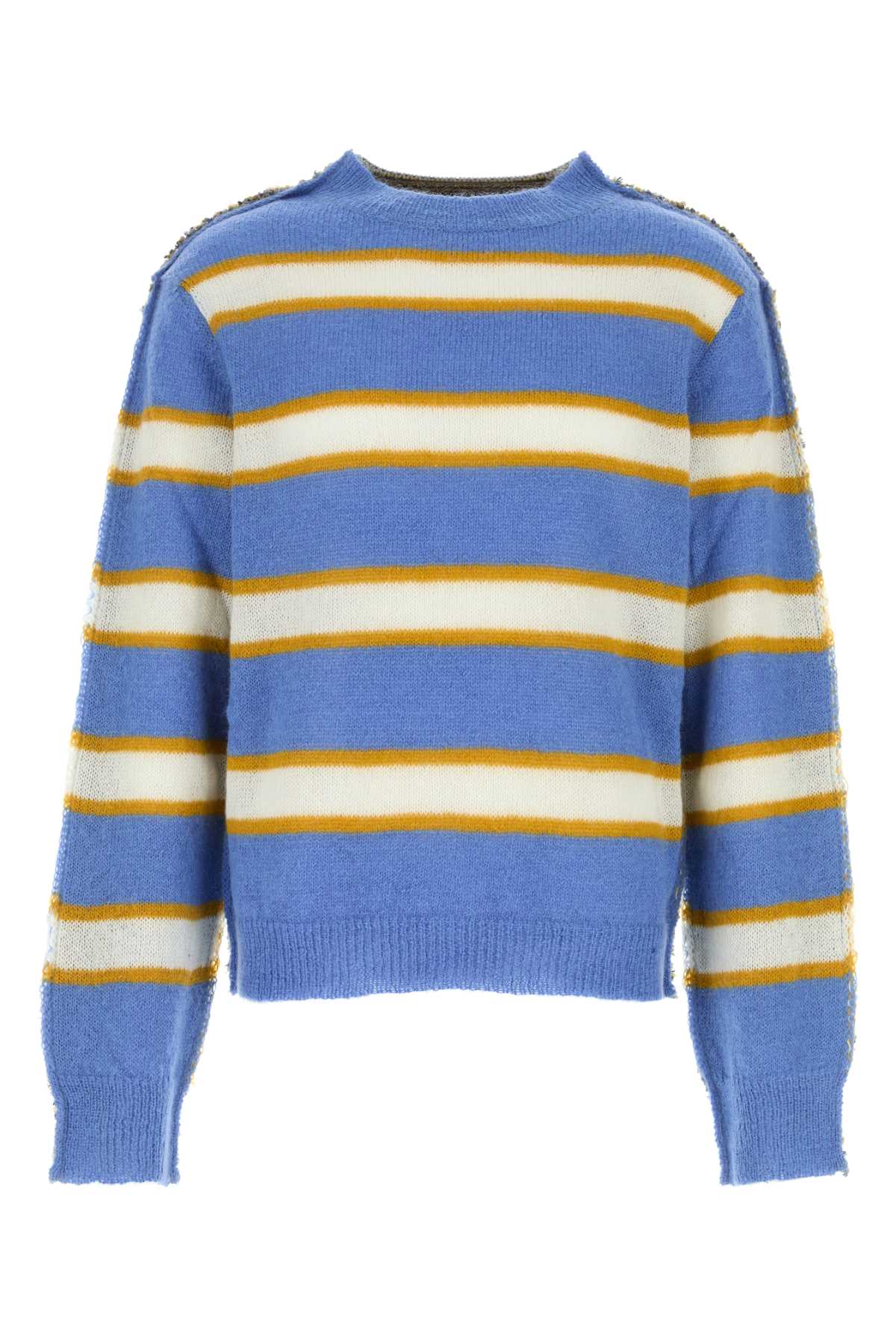 MARNI Embroidered Mohair Blend Sweater