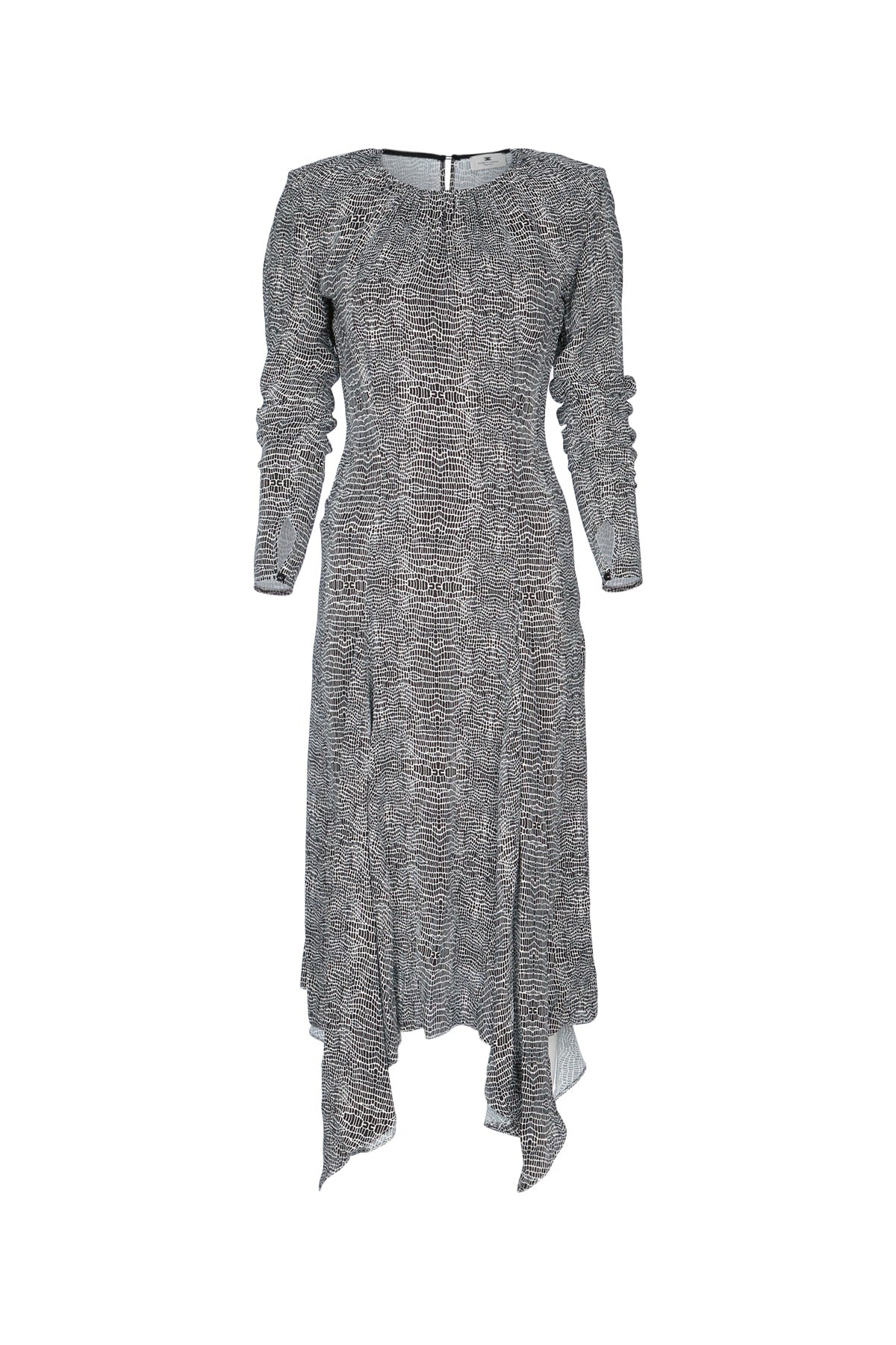 ELISABETTA FRANCHI Python Print Suit - Women's Fashion for 2025