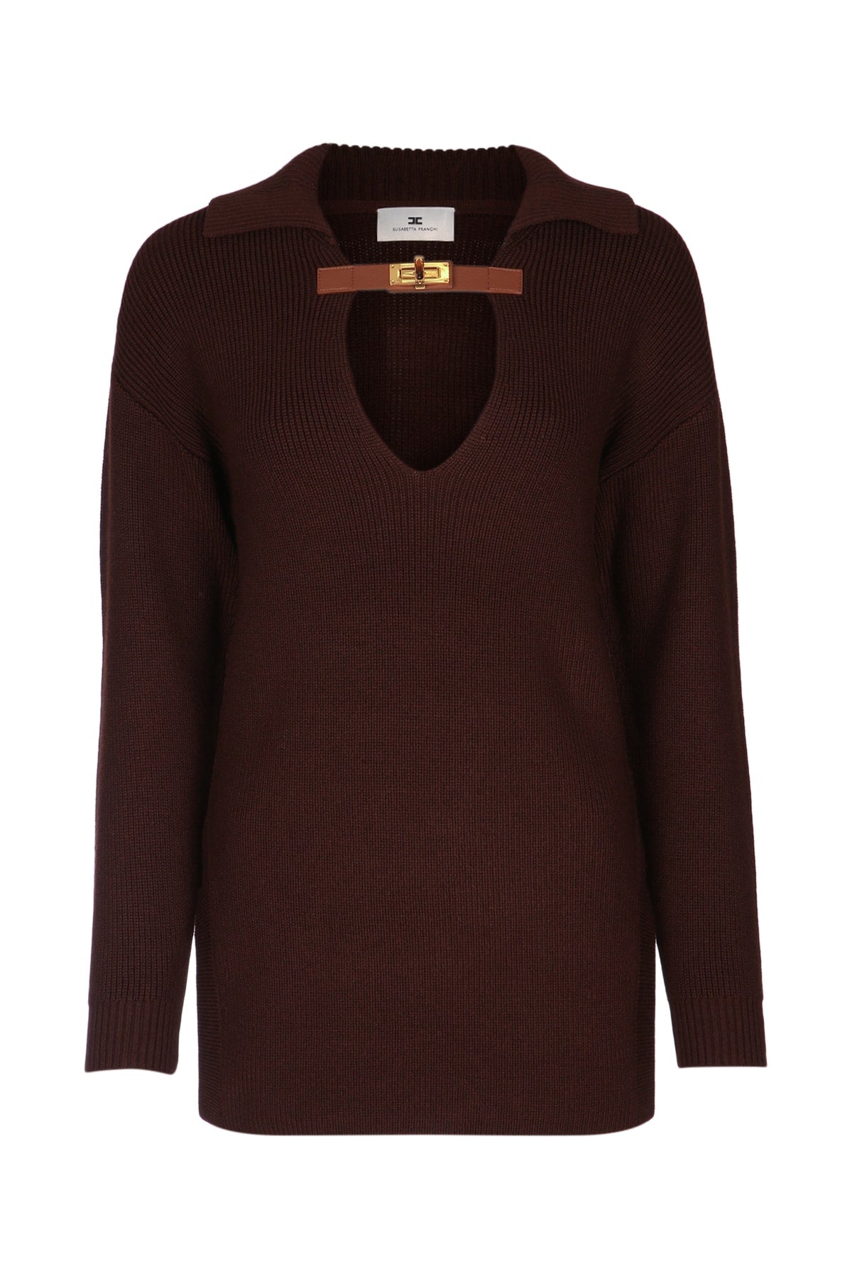 ELISABETTA FRANCHI Chic Knit Sweater
