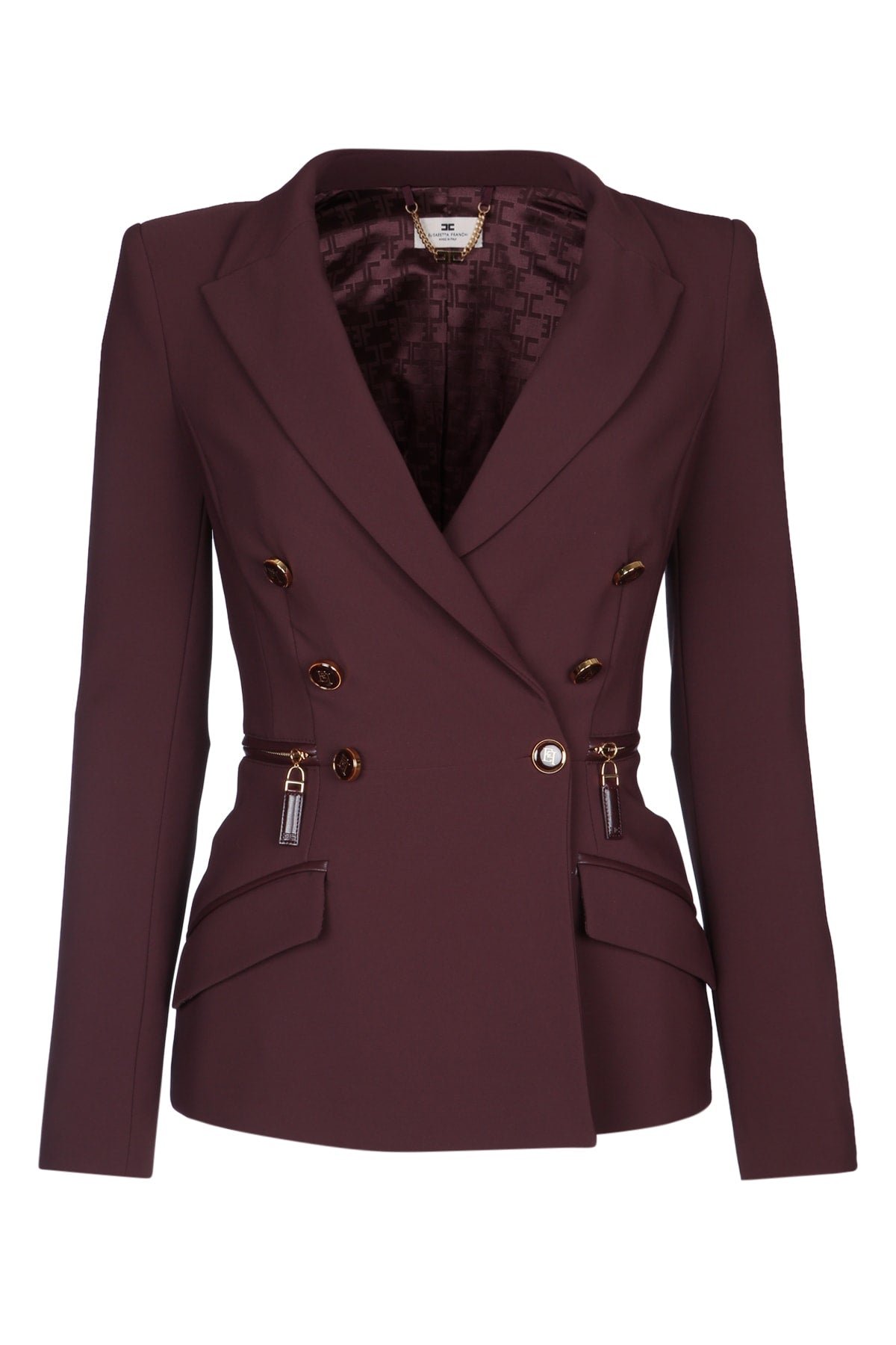 ELISABETTA FRANCHI Chic Women's Mini Jacket