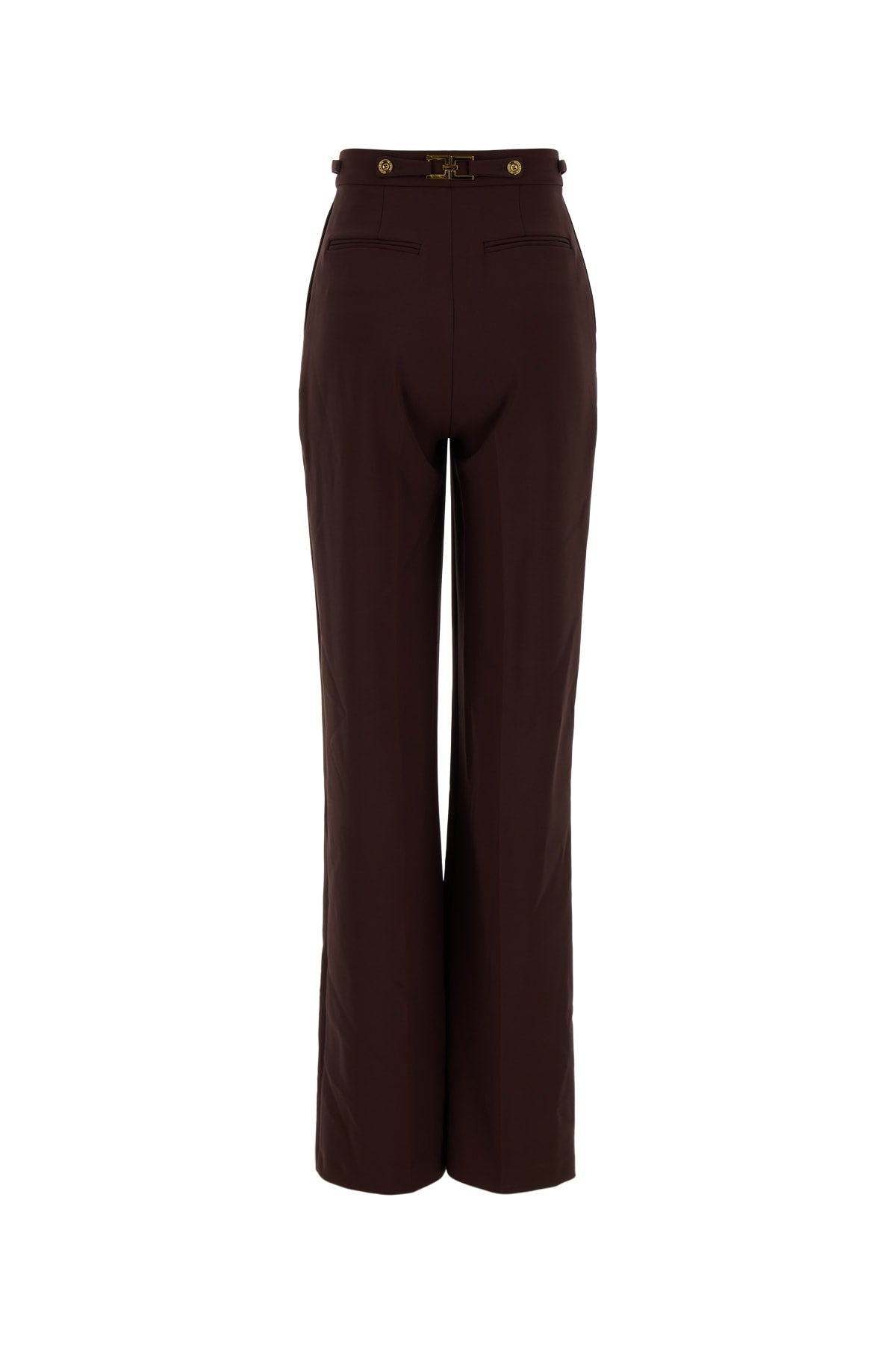 ELISABETTA FRANCHI Stylish High-Waisted Trousers for Women