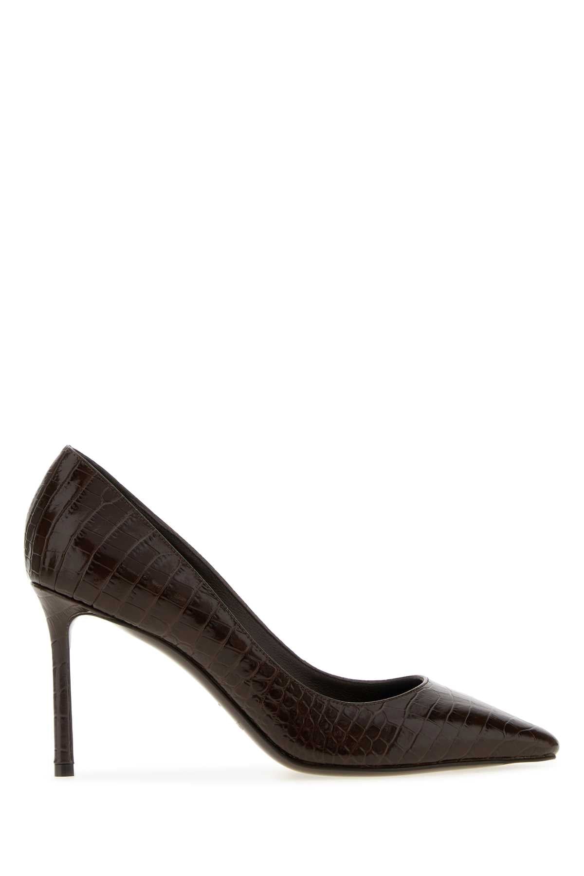 JIMMY CHOO Elegant Leather 85mm Pumps for Women