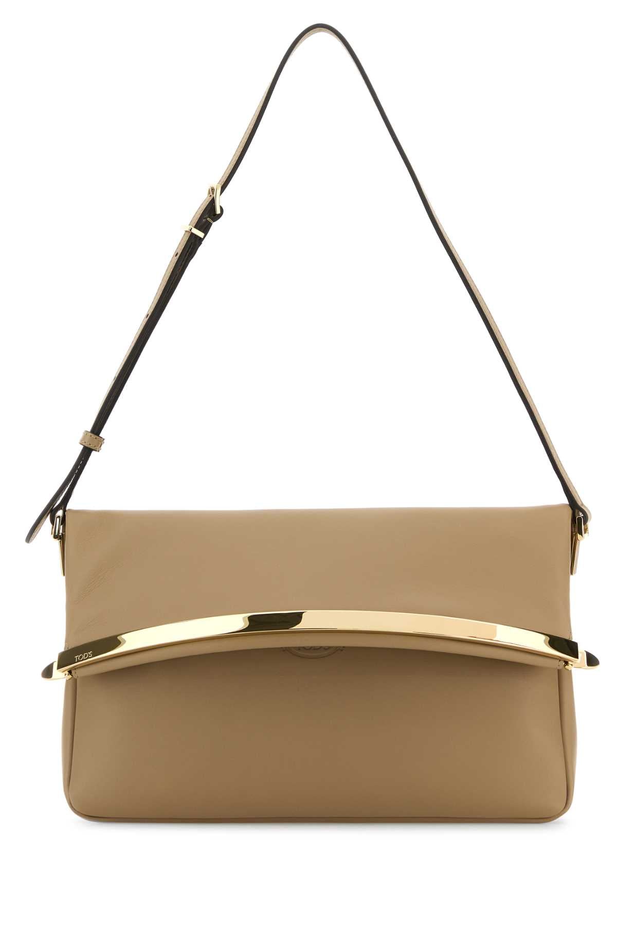 TOD'S Elegant Mini Leather Shoulder Handbag - 30 cm