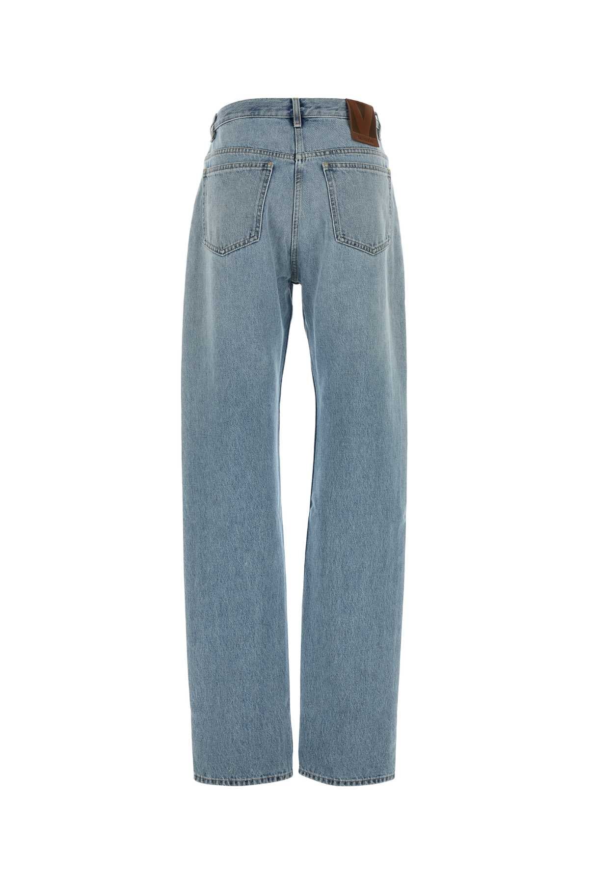 VALENTINO GARAVANI Light Blue Denim Jeans for Women - 2025 Collection