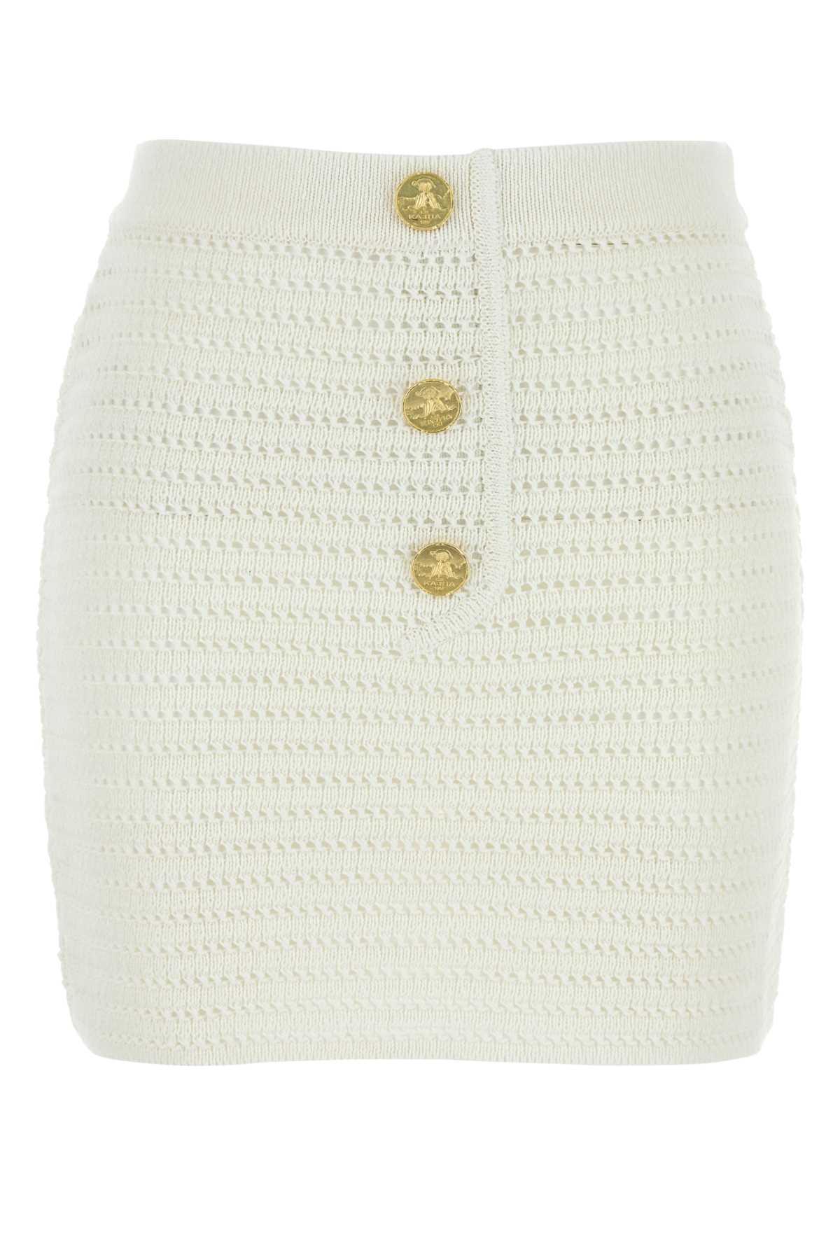 LE KASHA Chic Crochet Mini Skirt for Women