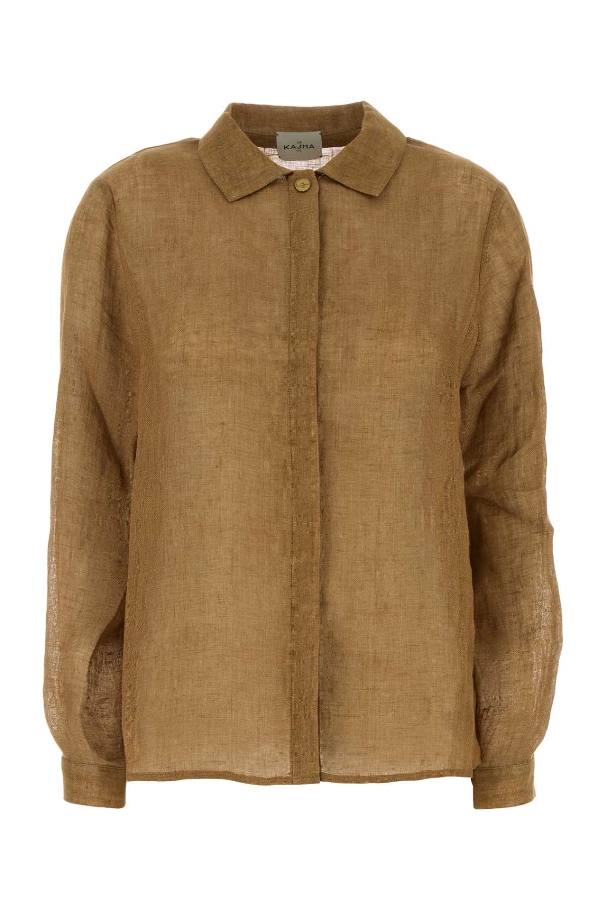 LE KASHA Linen Sanbu Shirt for Women