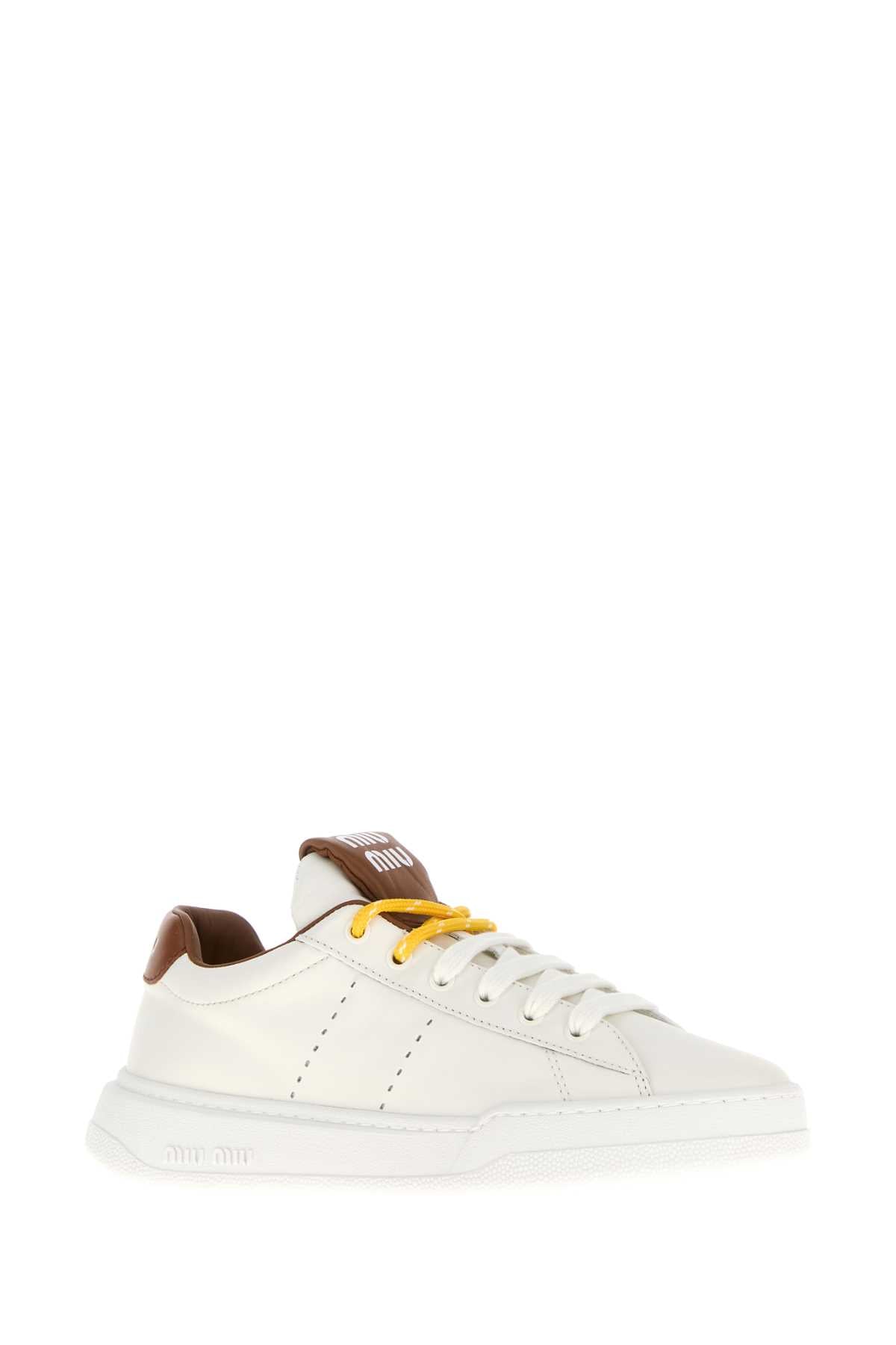 MIU MIU Chic Women's Leather Sneakers