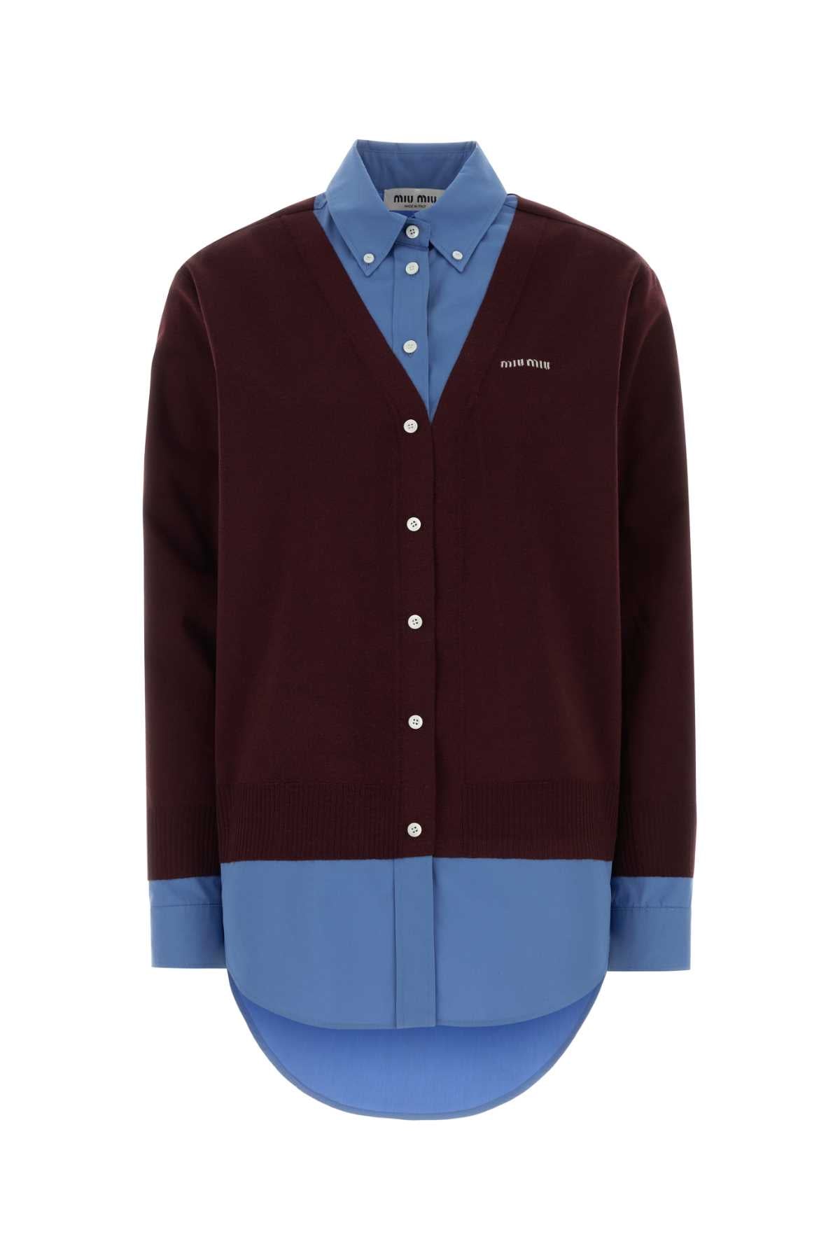 MIU MIU Chic Wool Cardigan