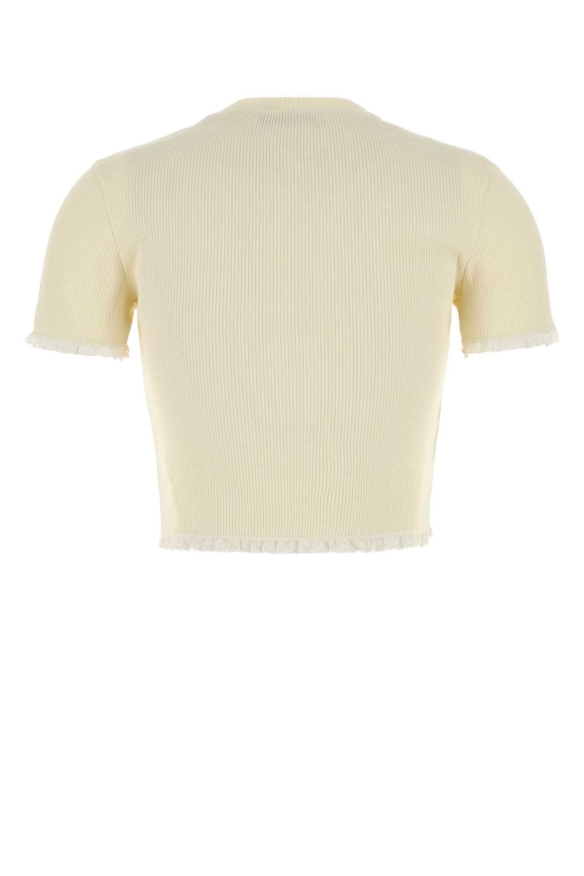 MIU MIU Essential Cotton T-Shirt for Women - Size M