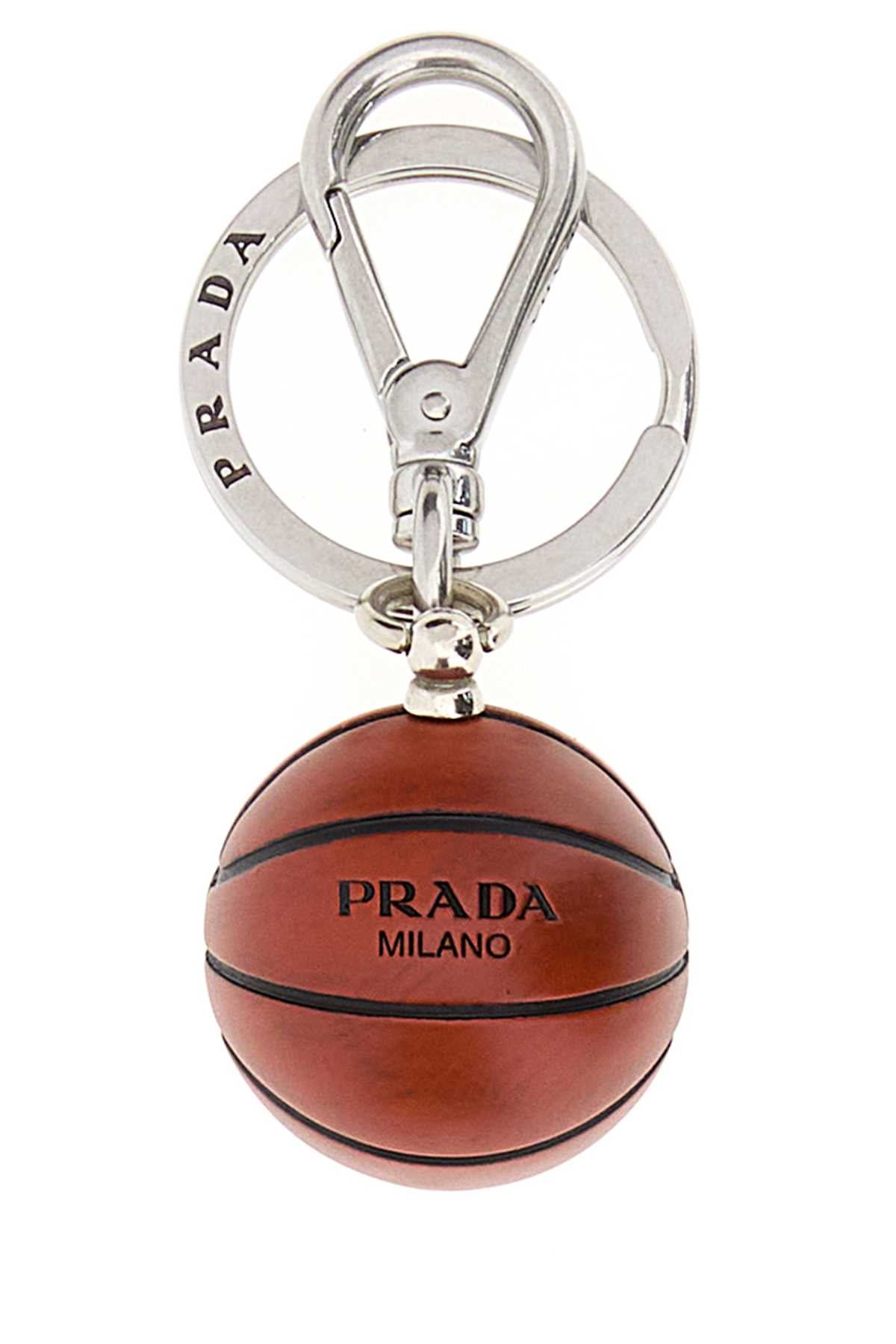 PRADA Mini Multicolor Metal Key Ring