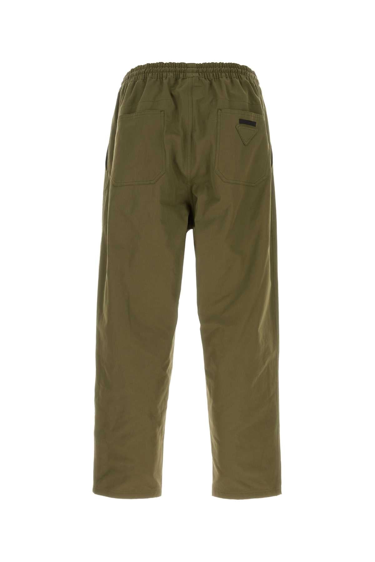 PRADA Cotton Cargo Pants for Men - Trendy Fit
