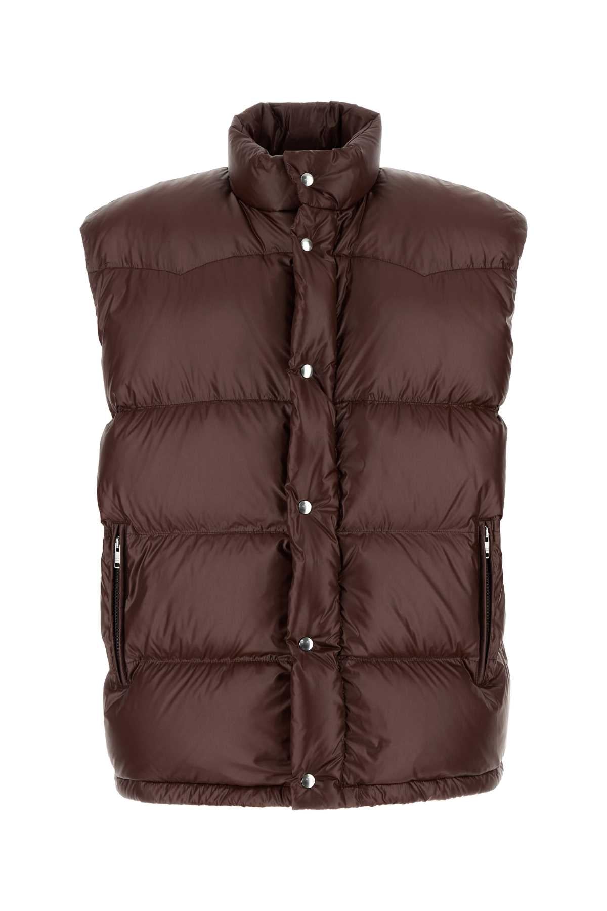 PRADA Sleeveless Re-Nylon Down Jacket for Men - Size XS