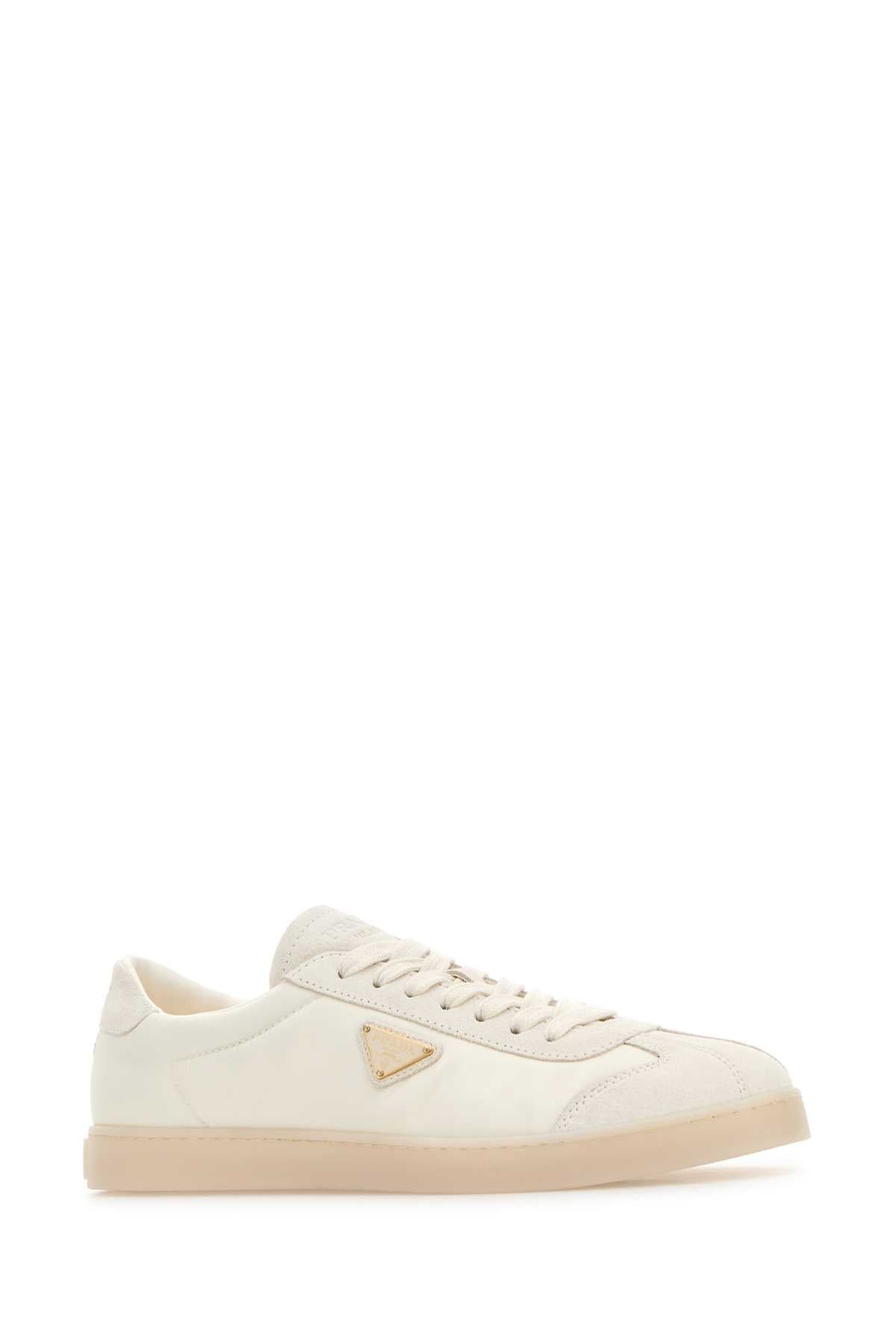 PRADA Re-Nylon and Suede Sneakers for Men