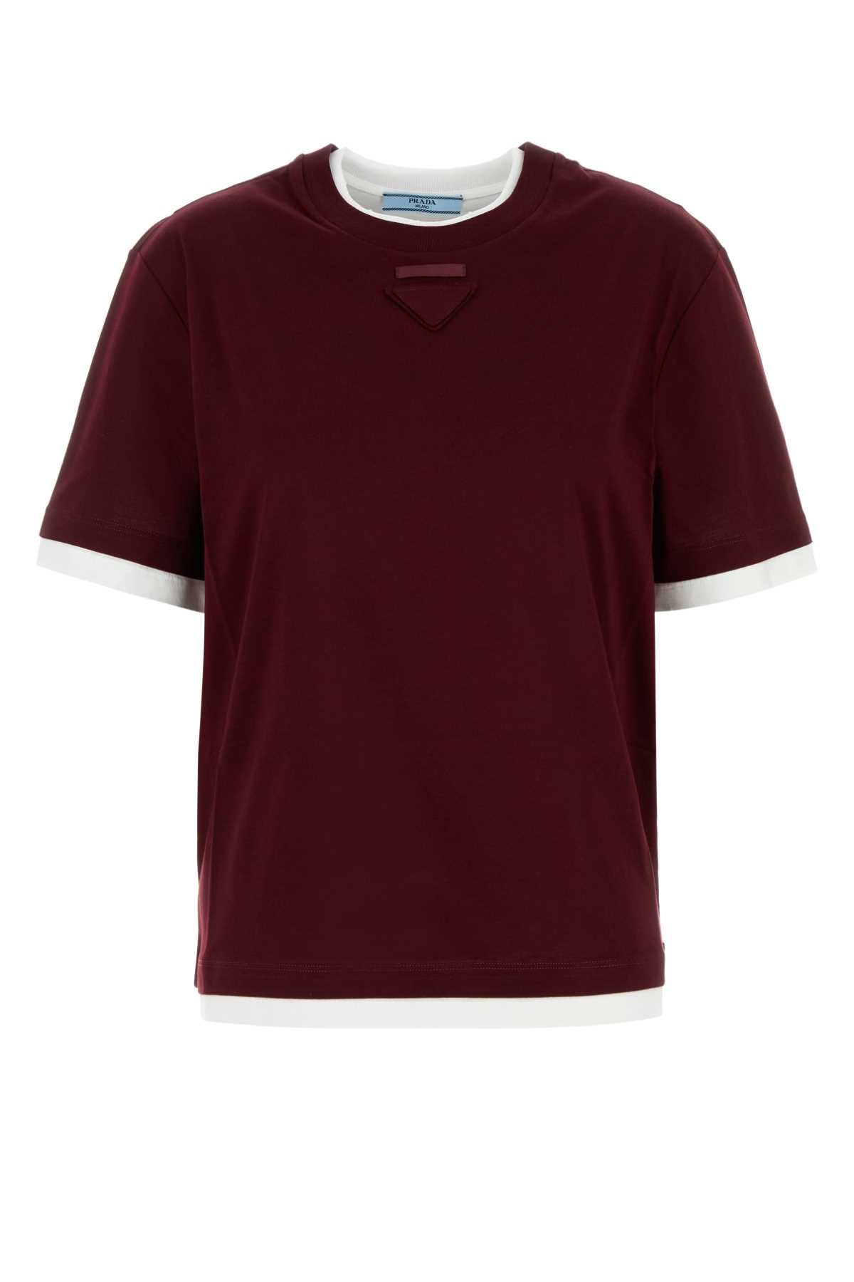 PRADA Cotton T-Shirt for Women - 2025 Collection