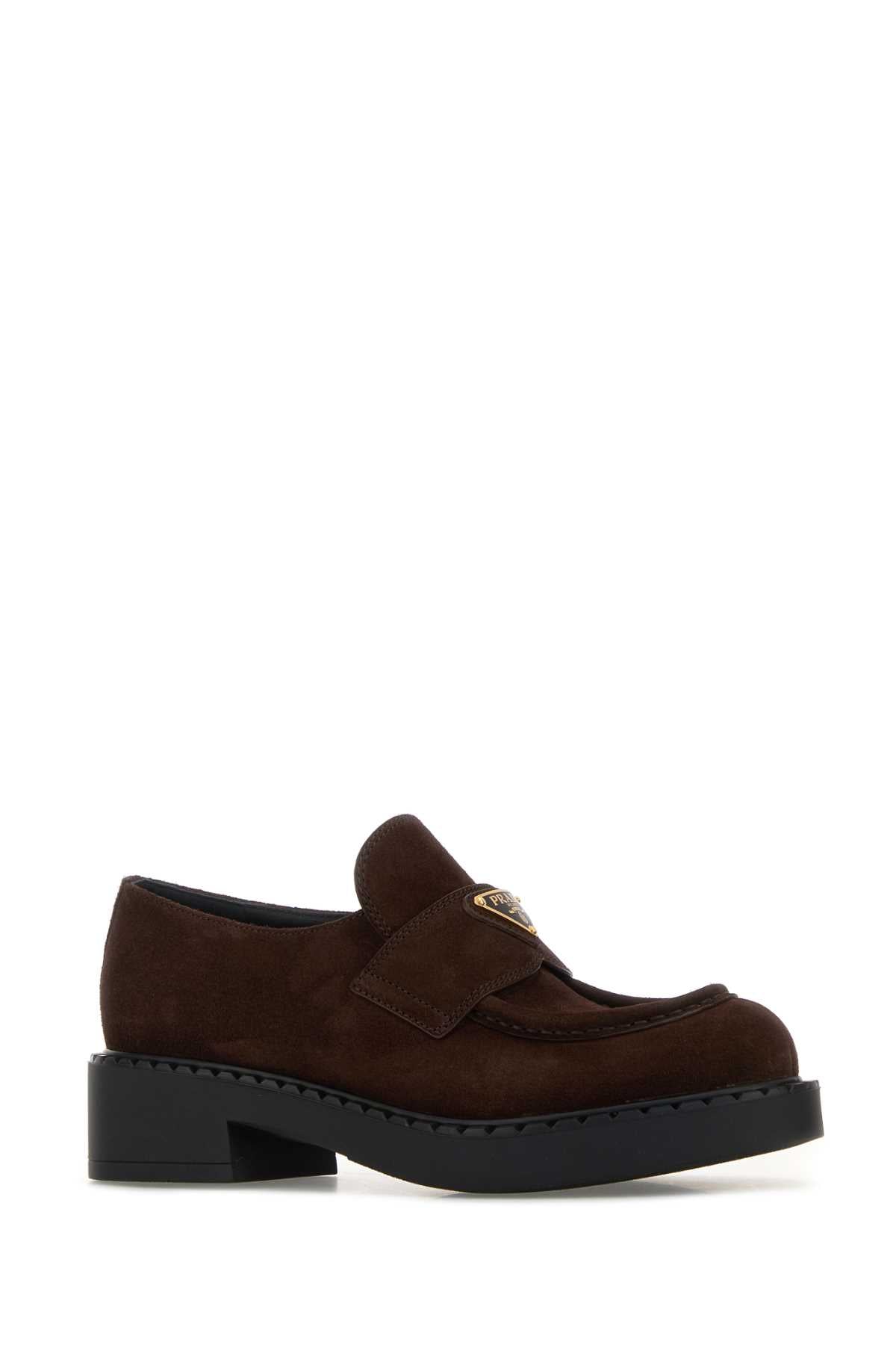 PRADA Suede Mini Loafers for Women