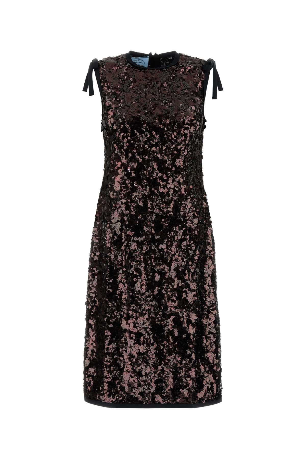 PRADA Glamorous Sequined Mini Dress