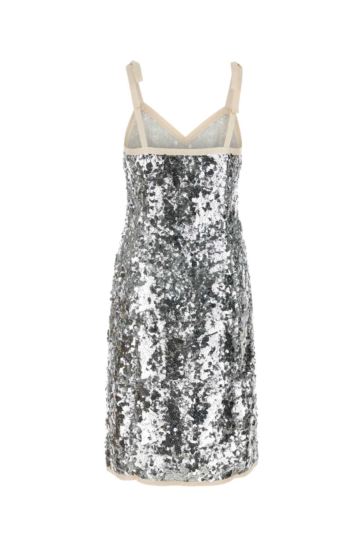 PRADA Embellished Mini Nylon Dress