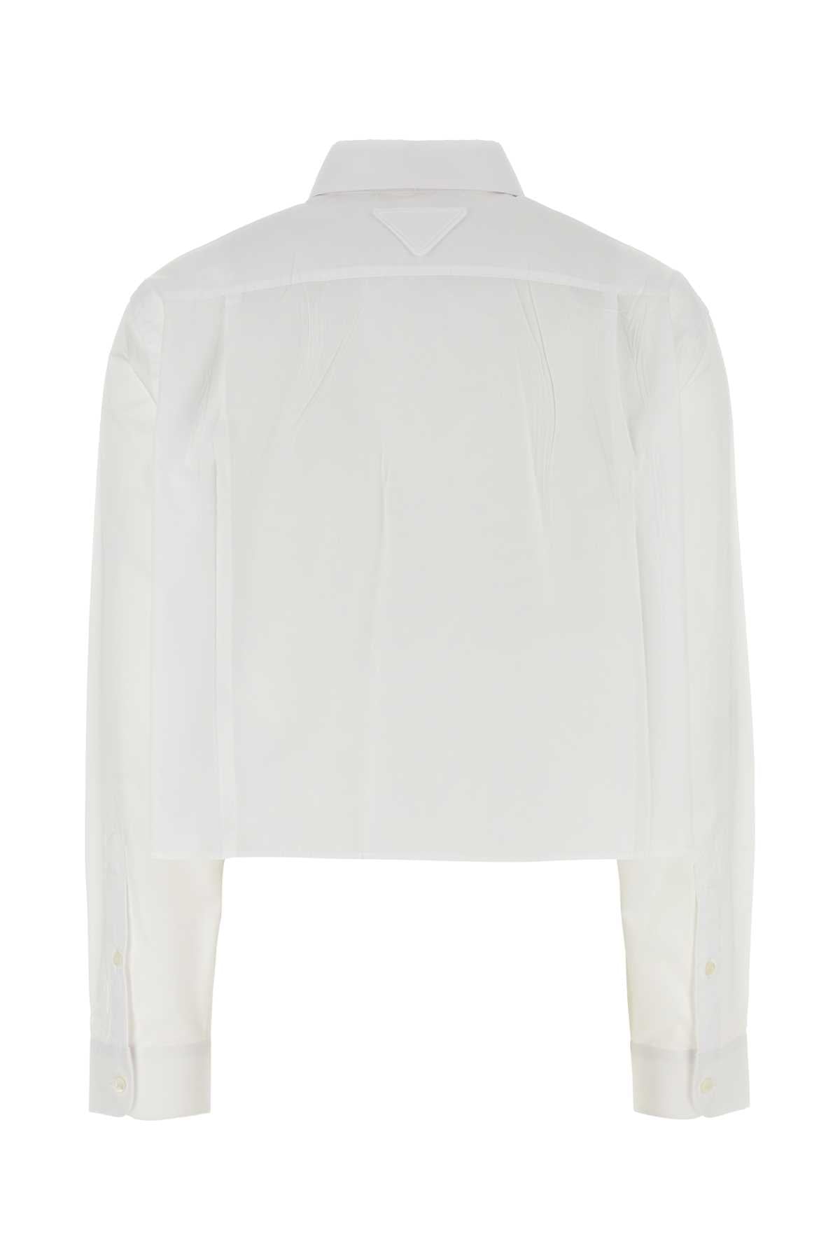 PRADA Elegant Poplin Shirt for Women