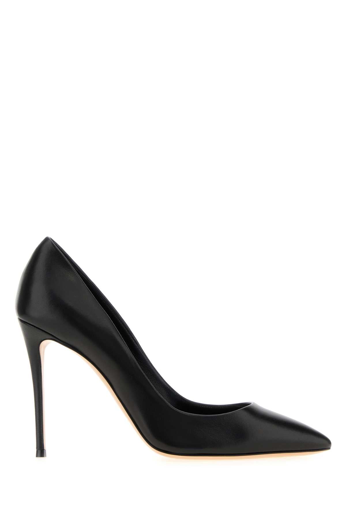 CASADEI Elegant Mini Leather Pumps with 10 cm Heel