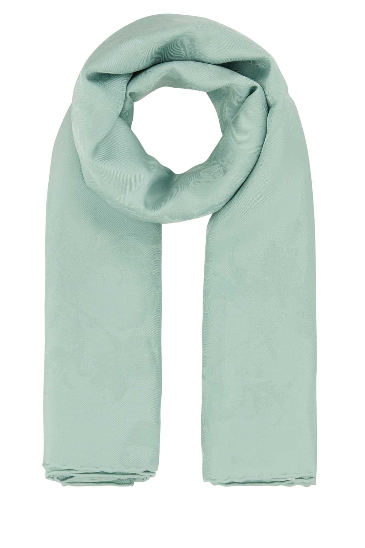 ALEXANDER MCQUEEN Silk Foulard Style Scarf - 90 cm x 90 cm