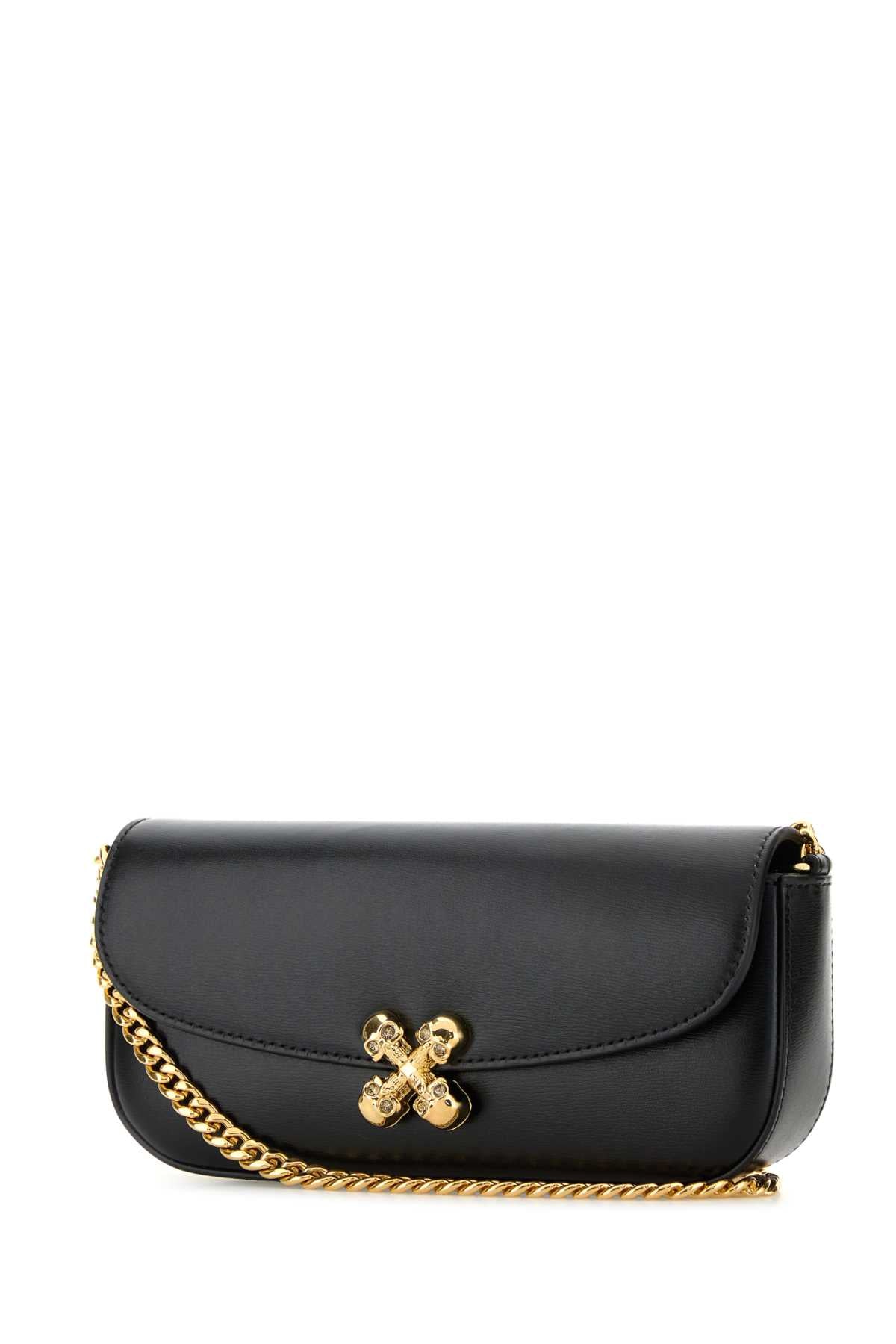 ALEXANDER MCQUEEN Mini Skull Flower Crossbody Handbag