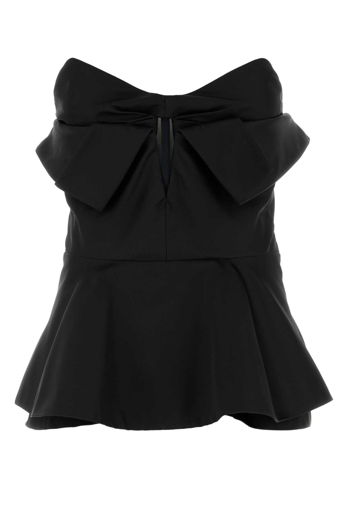 ALEXANDER MCQUEEN Elegant Satin Bustier Corset Top
