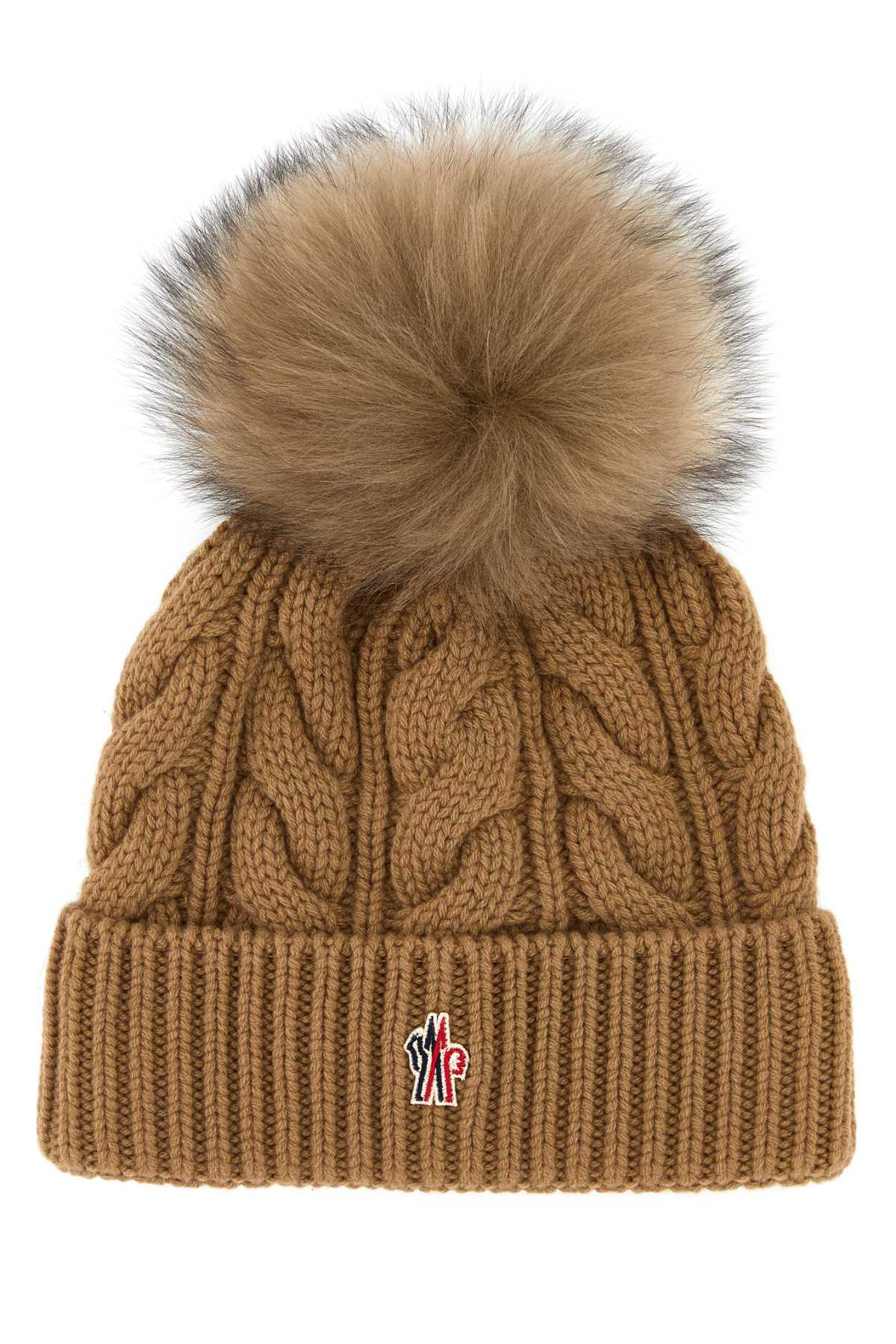 MONCLER GRENOBLE Wool Blend Beanie Hat