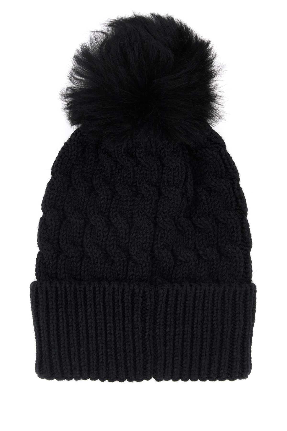 MONCLER GRENOBLE Wool Beanie Hat for Women - FW25
