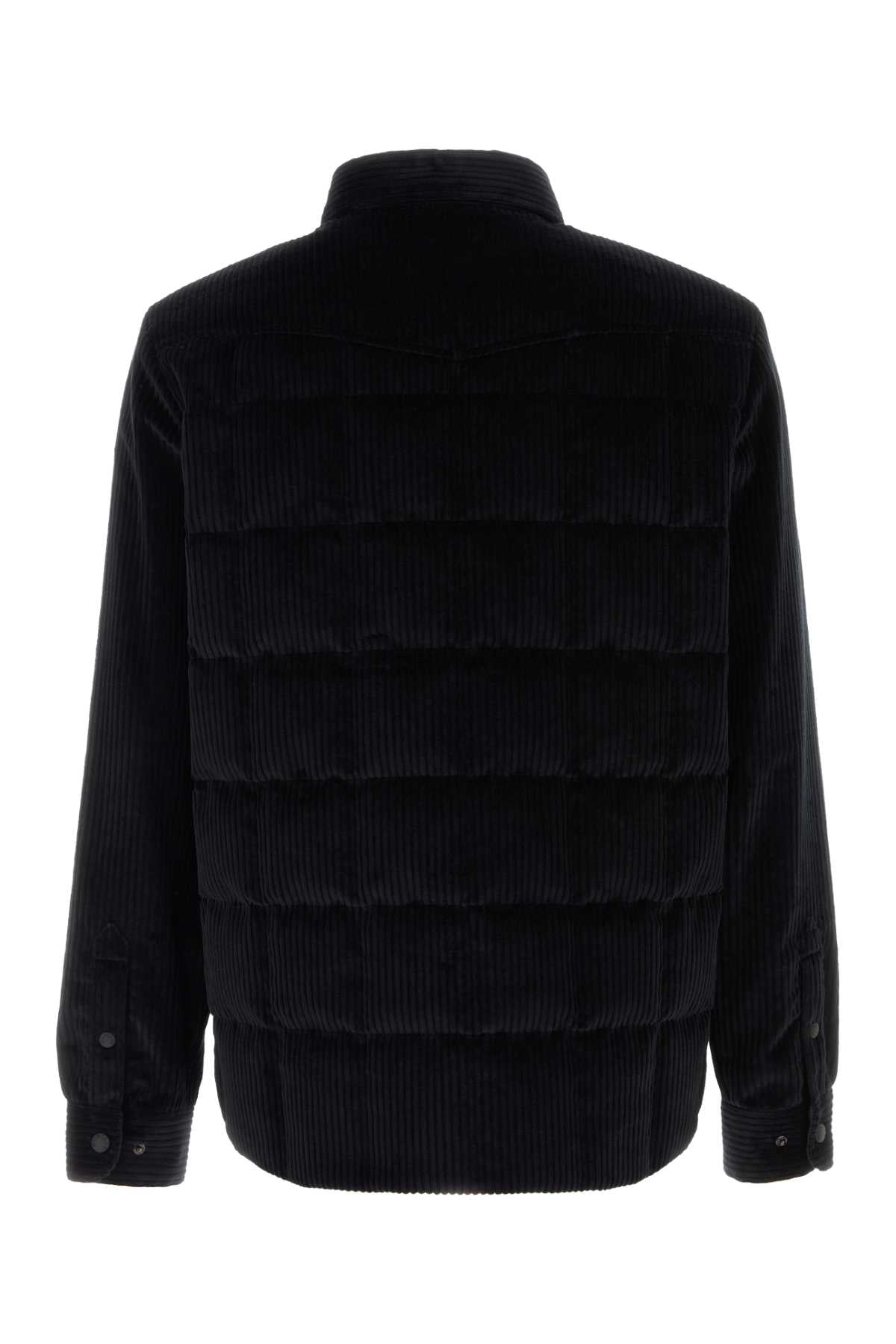 MONCLER GRENOBLE Men's Stretch Corduroy Gelt Down Jacket