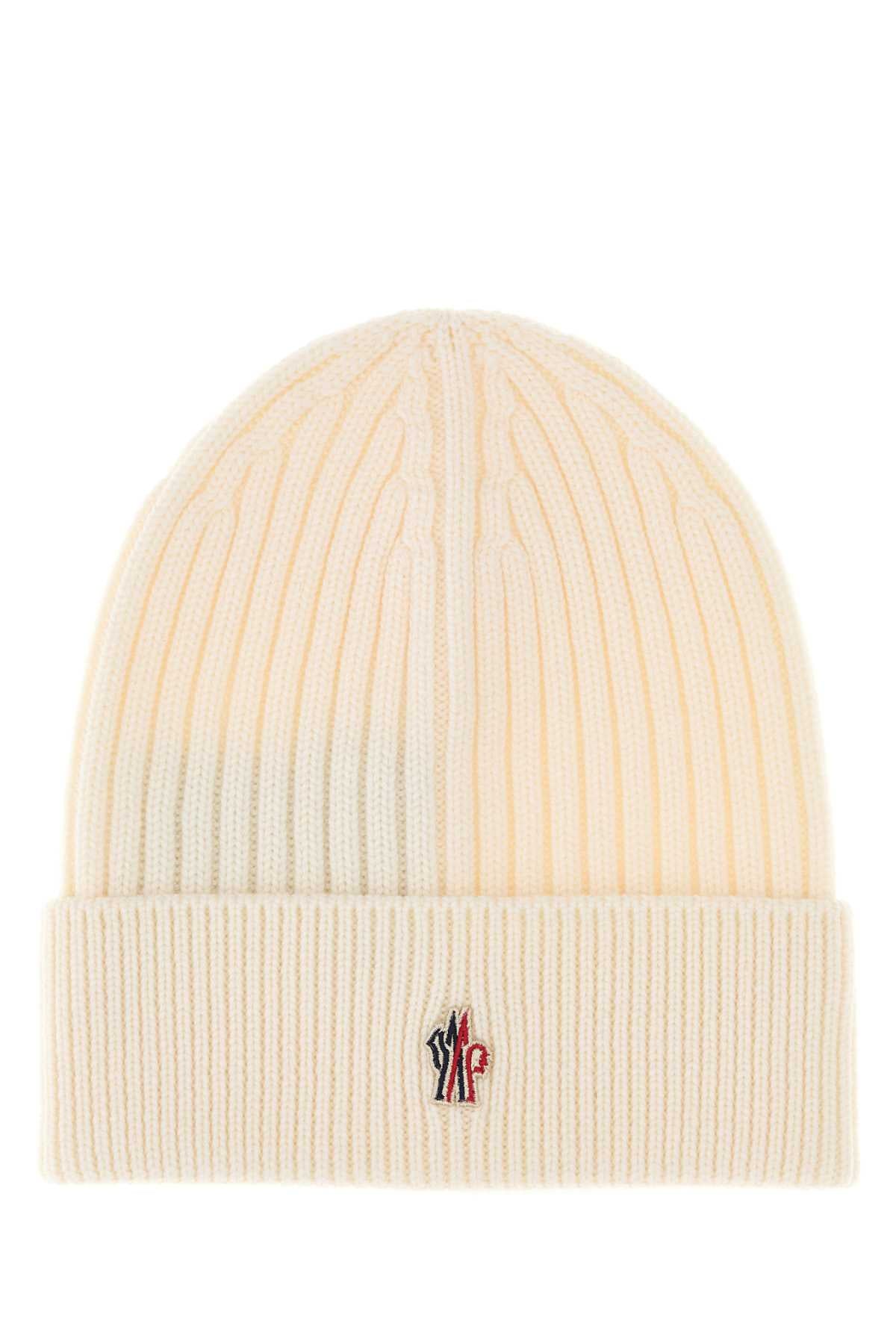 MONCLER GRENOBLE Wool Beanie Hat for Men - FW25 Collection