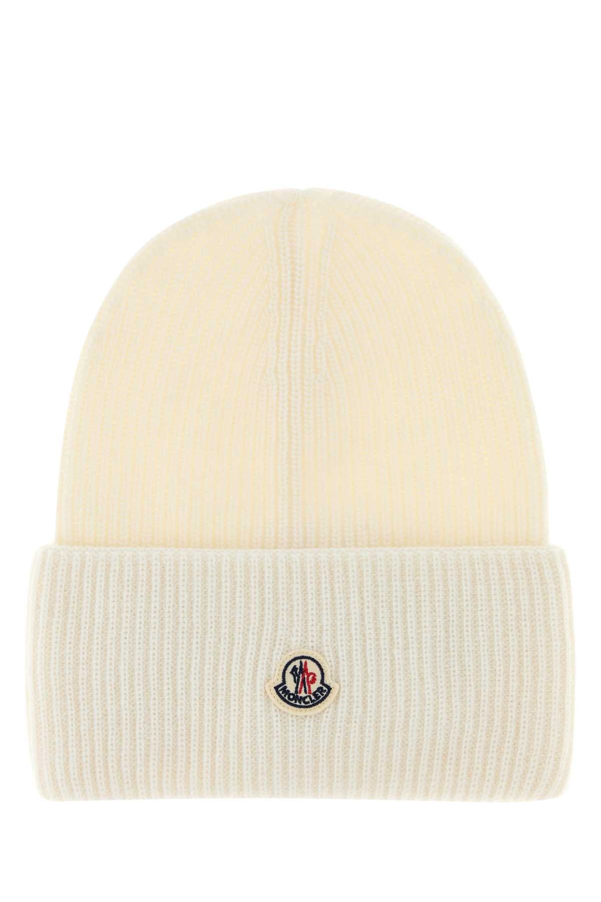 MONCLER Cozy Wool Beanie Hat for Women