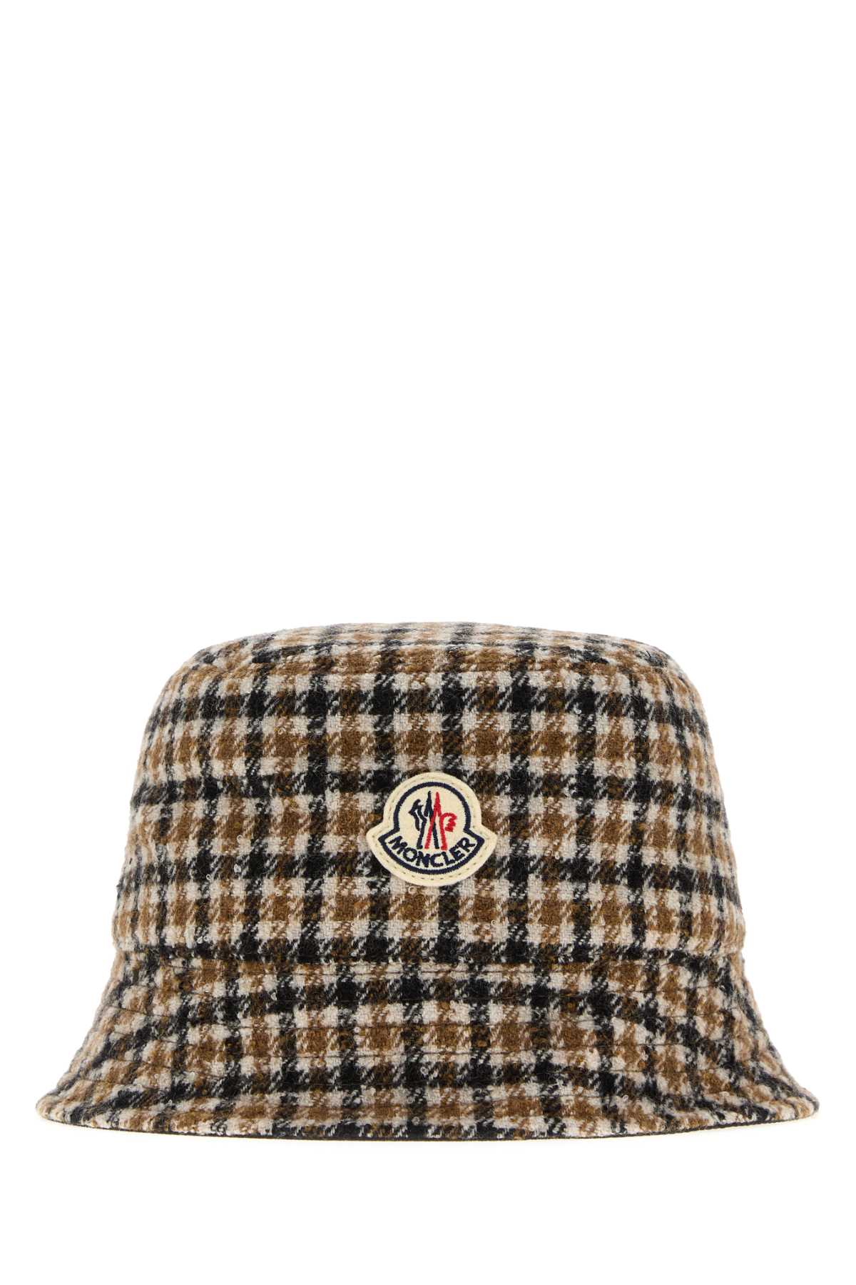 MONCLER Reversible Wool Blend Bucket Hat for Women