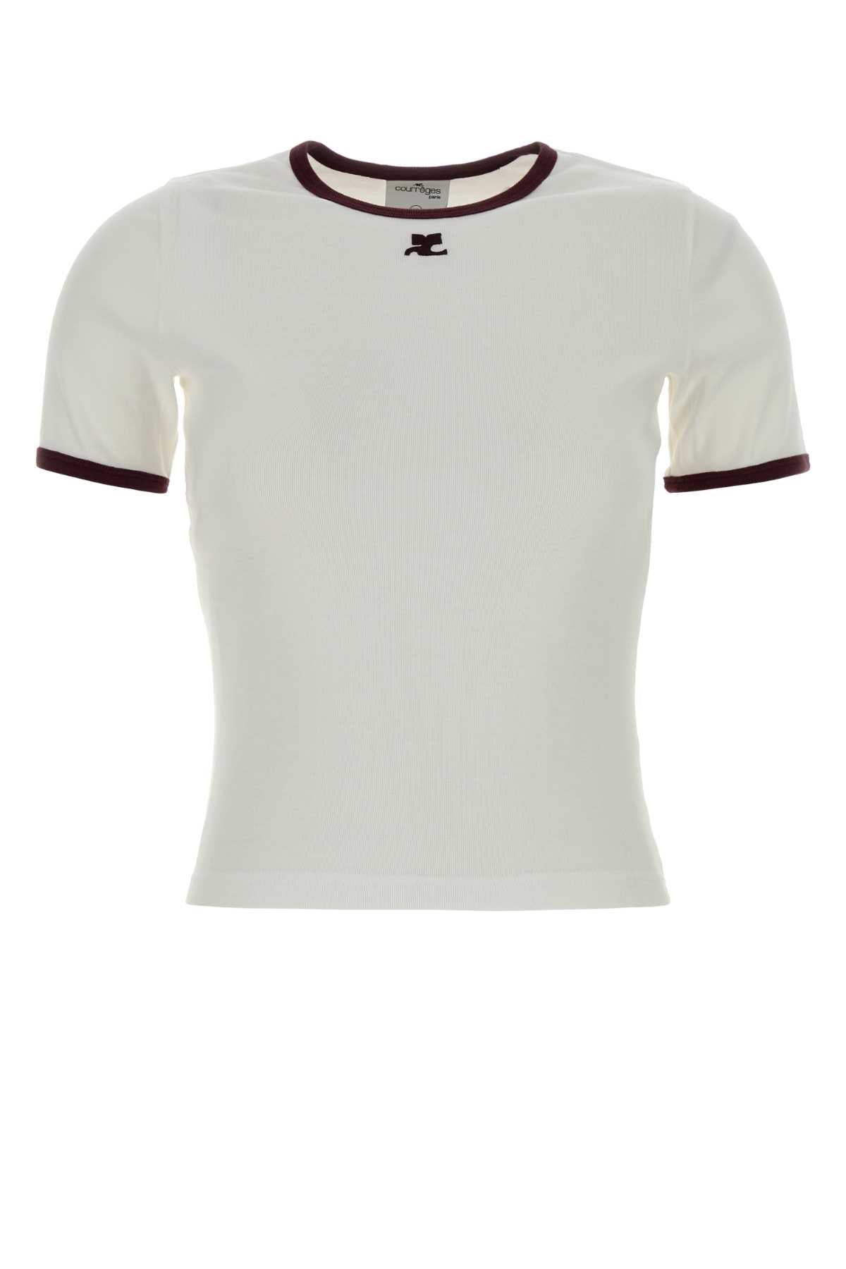 COURREGES Classic Women's Cotton T-Shirt