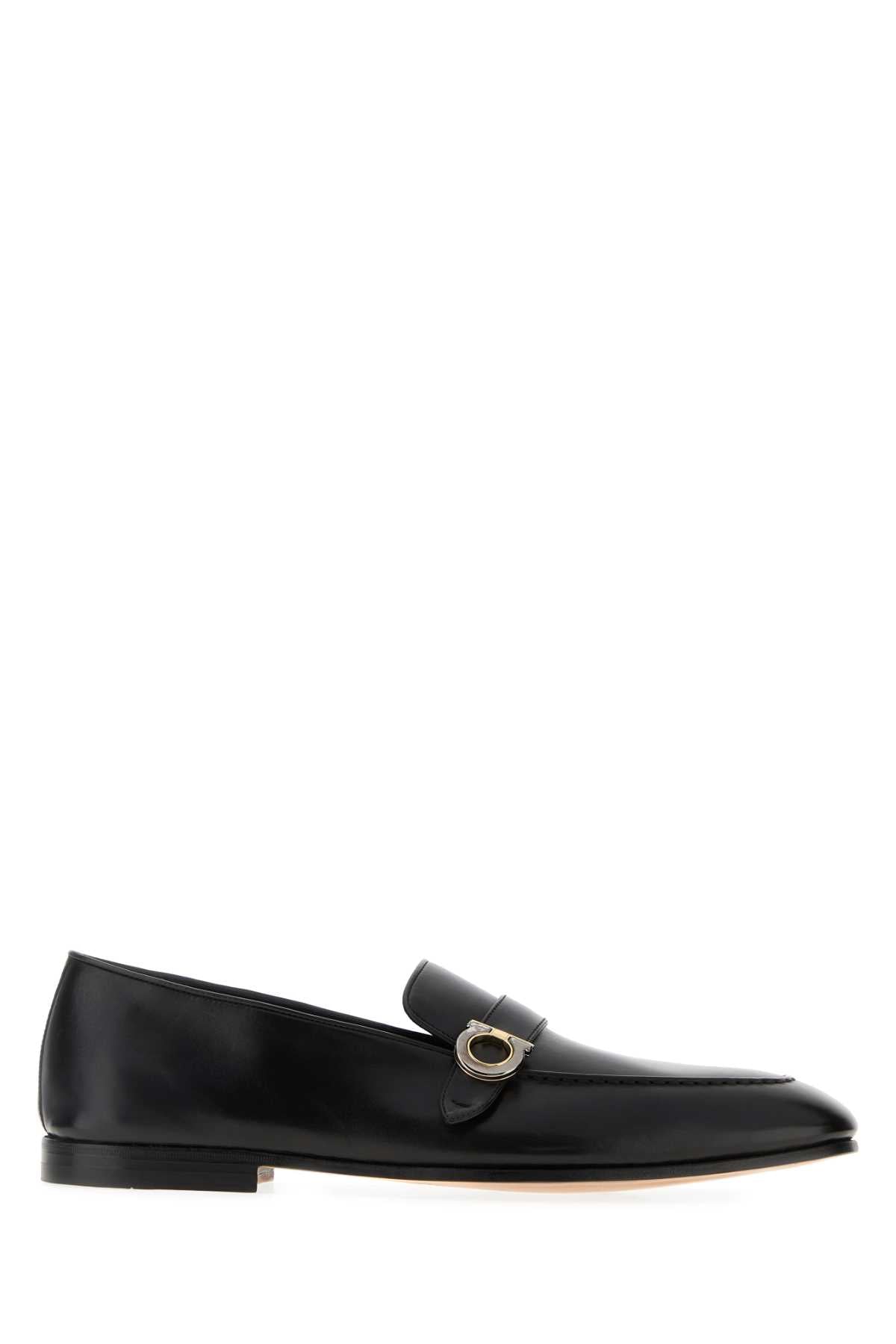 Ferragamo Leather Austin Loafers for Men