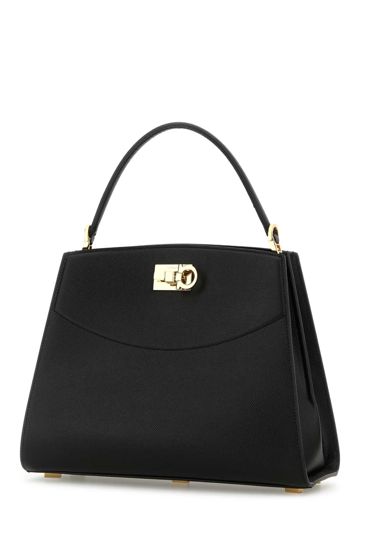 Ferragamo Elegant Leather Handbag - 31cm Width