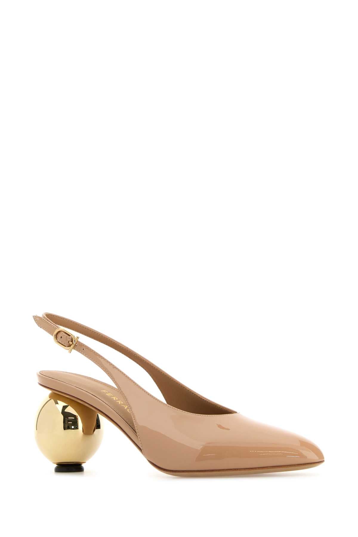 Ferragamo Tessie 70 Mini Leather Pumps